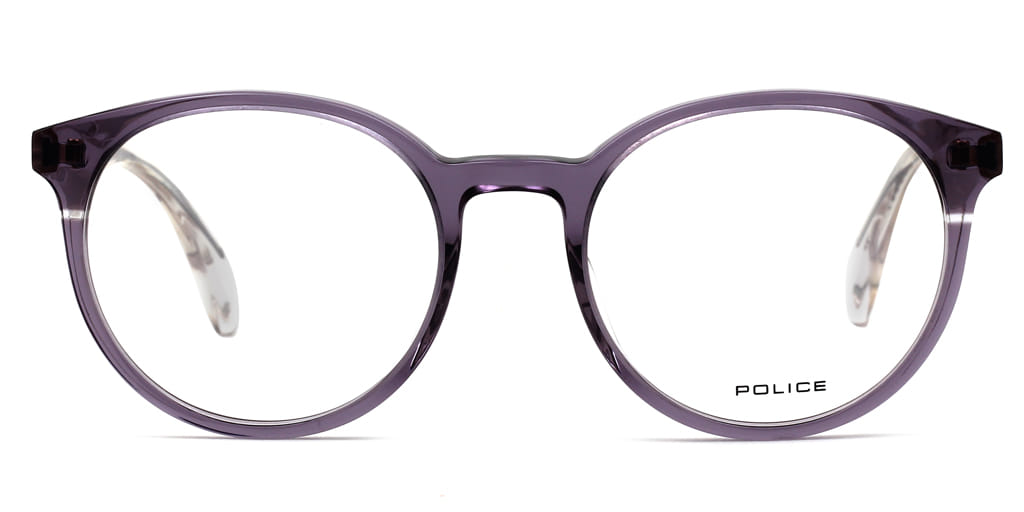 Police VPL732K Frame Blue Male Full Shell — Black frame