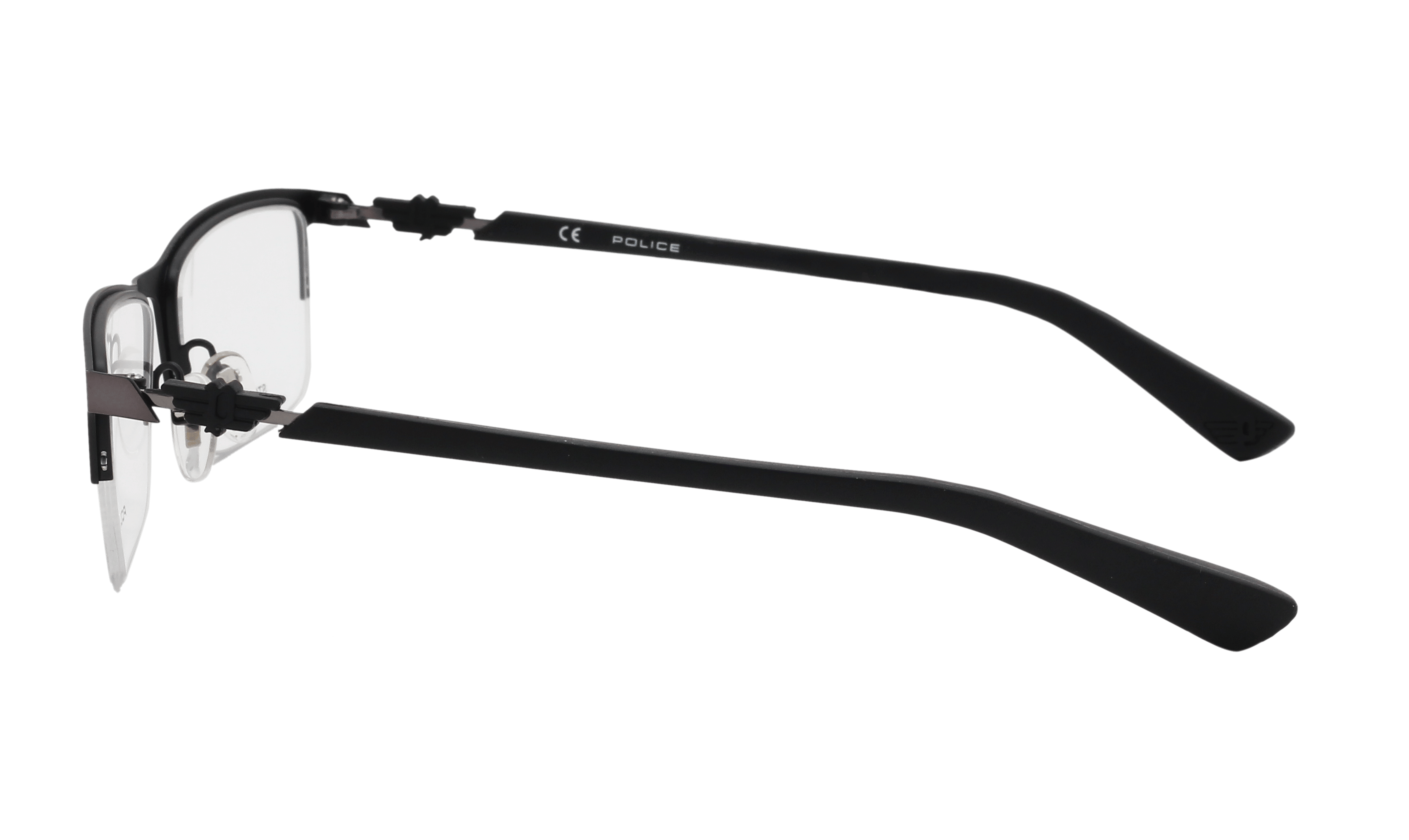 Police VPL794K Frame Gun Metal Male Supra Stainless Steel Frame — Gun Metal frame — view 3