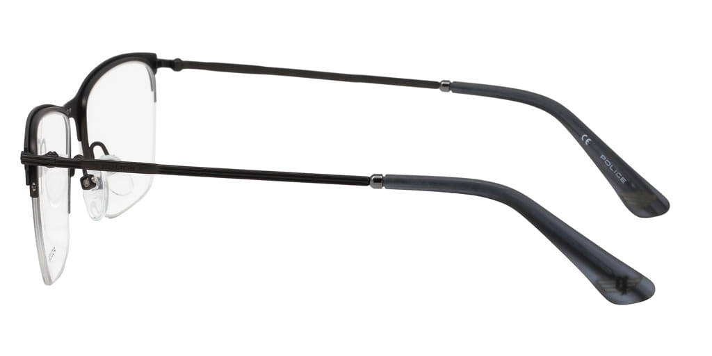Police VPL472K Frame Blue Male Supra Metal Frame — Blue frame — view 4