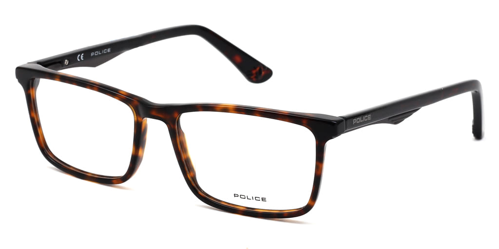Police VPL467K Frame Brown Male Full Shell — Brown frame