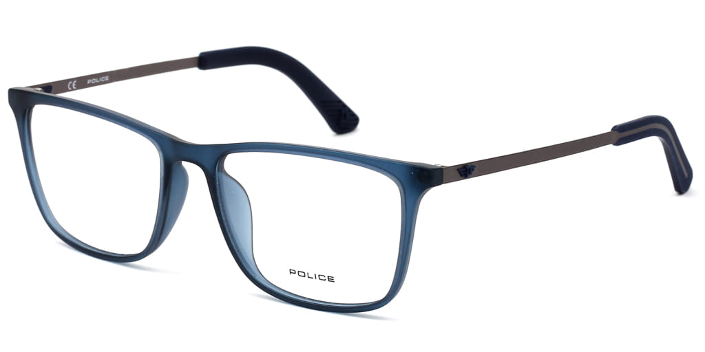 Police VPL471K Frame Blue Male Full Metal — Blue frame