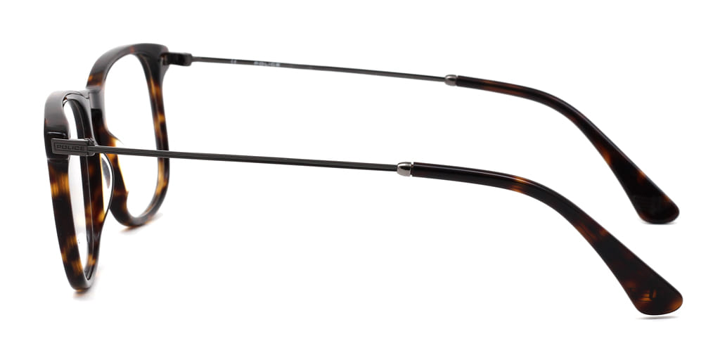 Police VPL562K Frame Brown Male Full Metal Frame — Brown frame — view 4