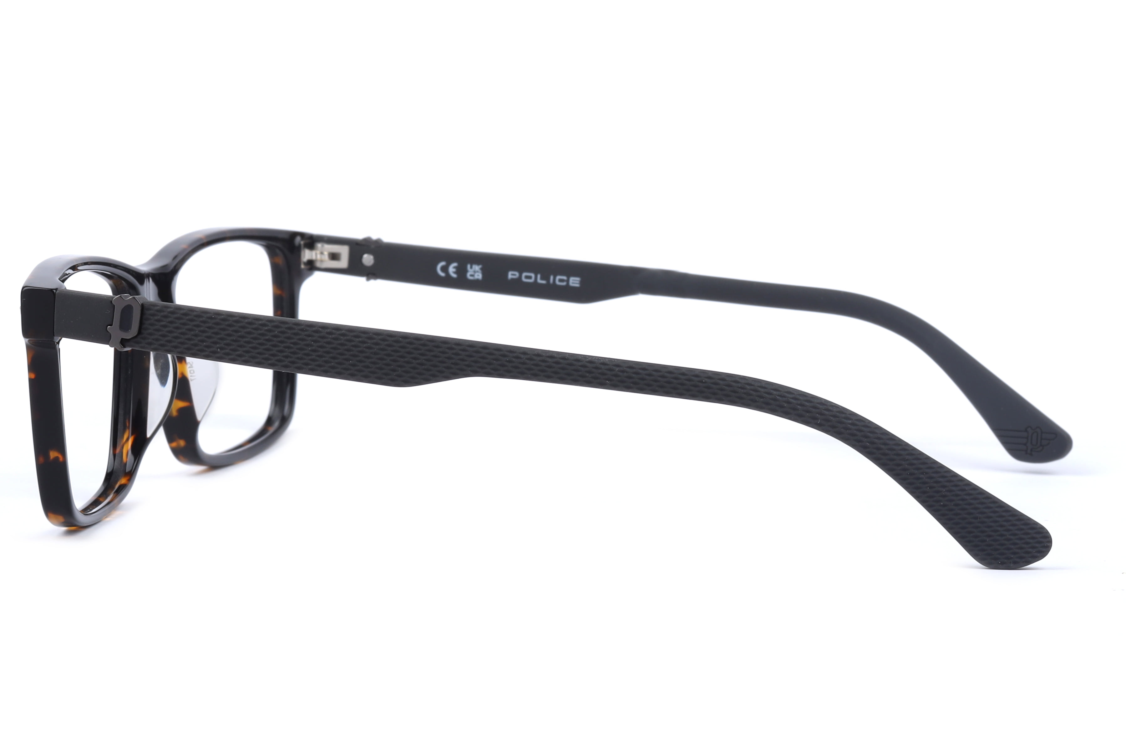 POLICE VPLF74K COL.0714 Frame — Havana frame — view 3