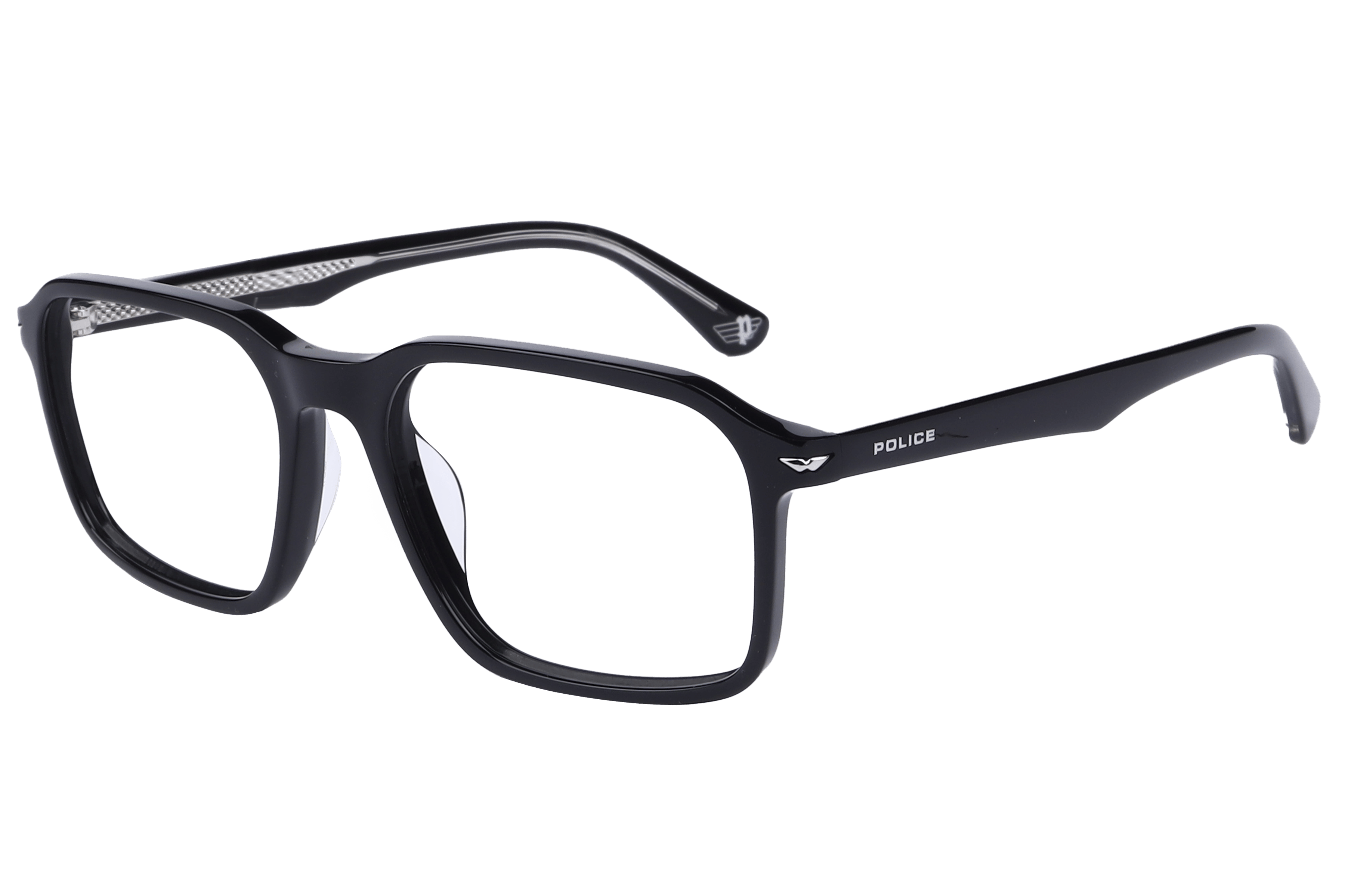 Police VPLG74K Frame Black Male Full Shell — Black frame