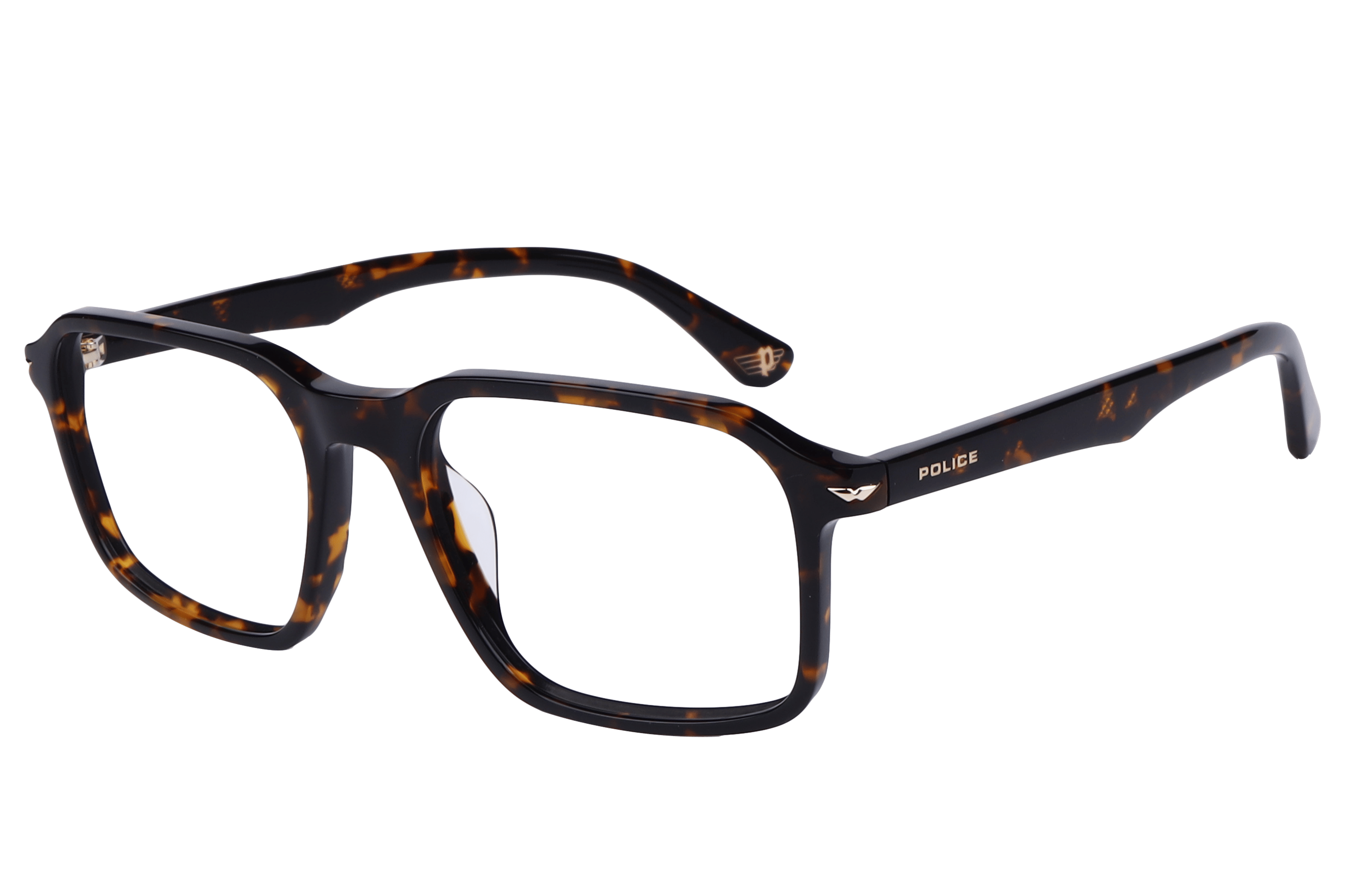 Police VPLG74K Frame Havana Male Full Shell — Havana frame