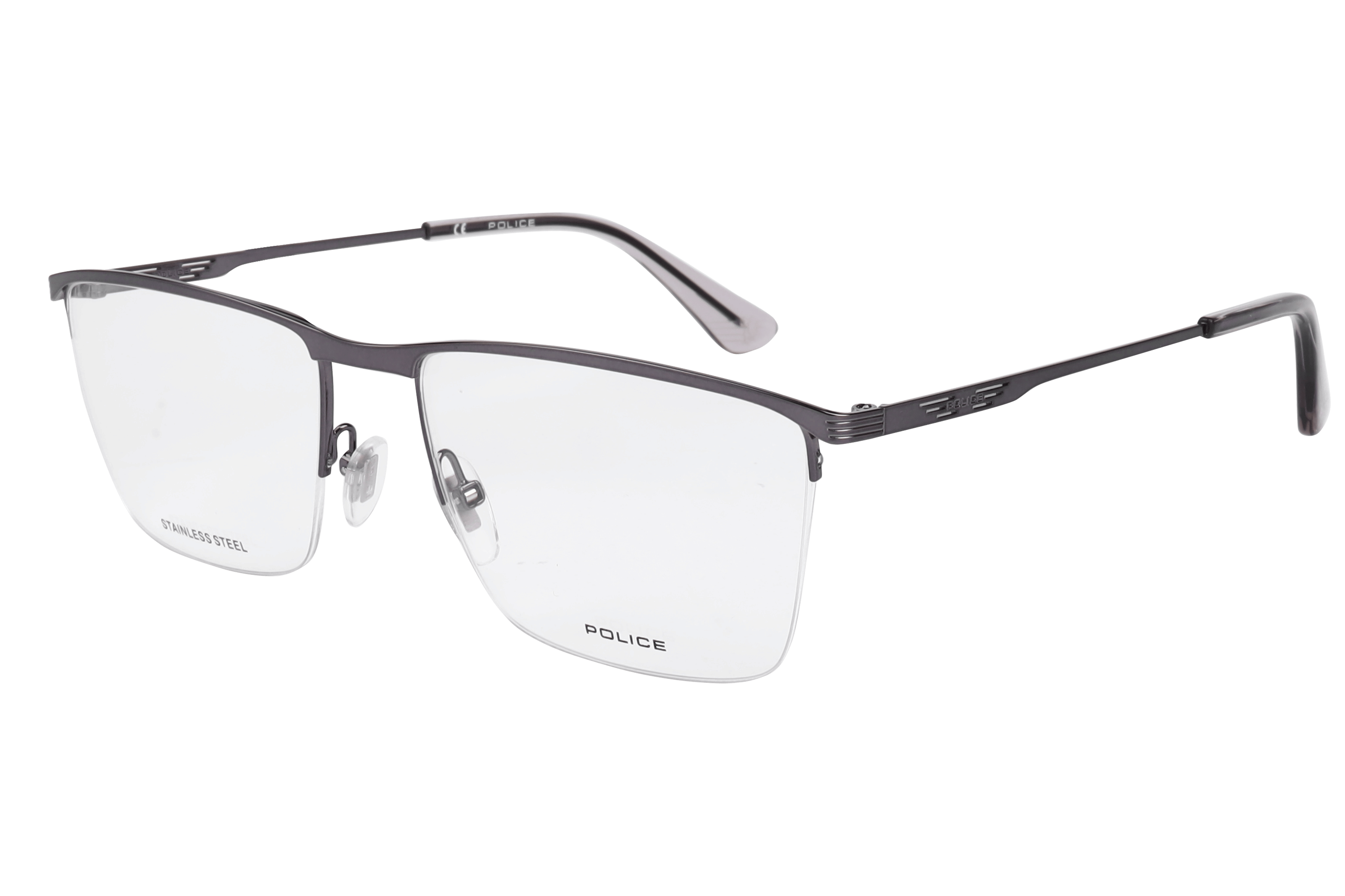 Police VPLG75K Frame Gun Metal Male Supra Metal — Gun Metal frame