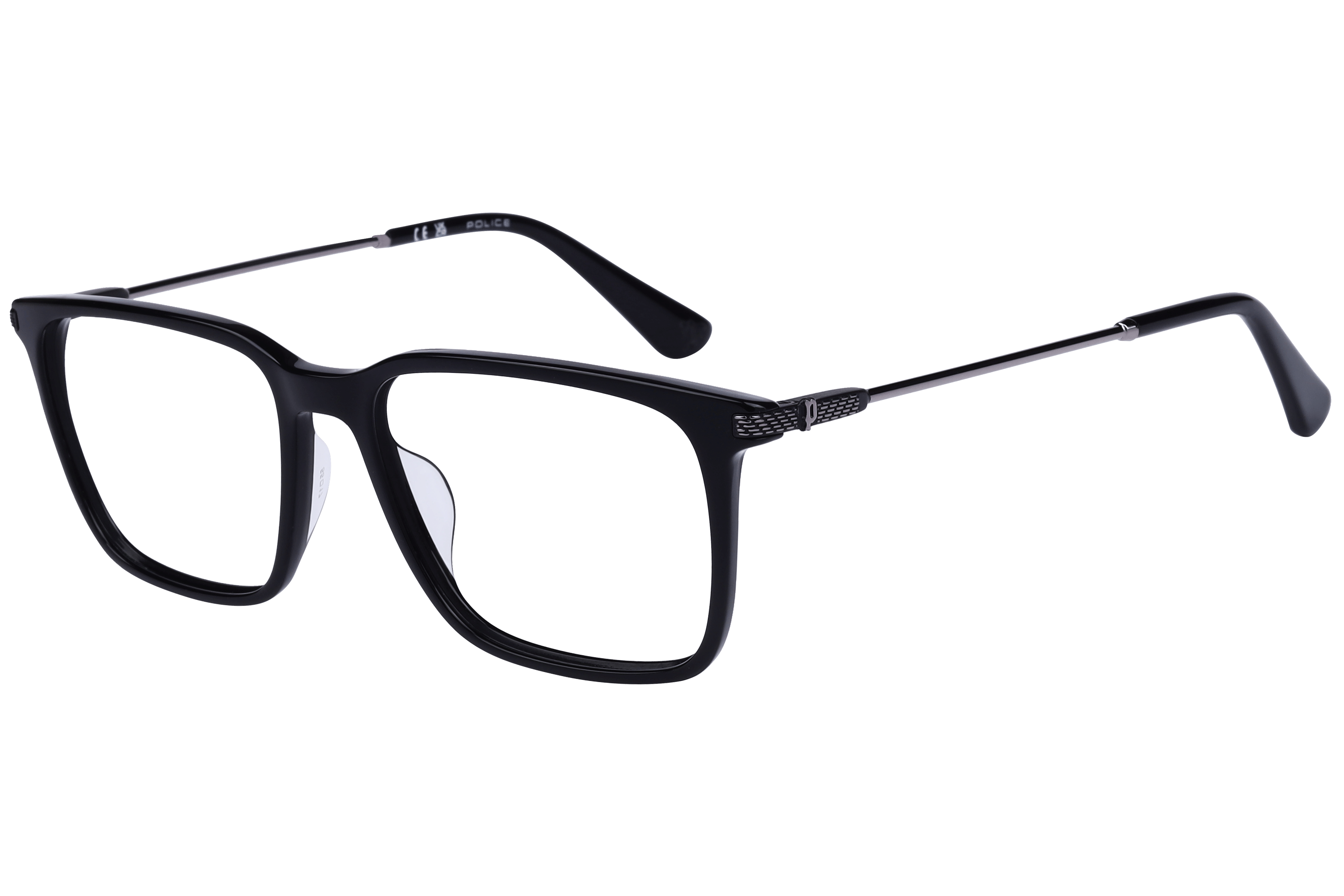 Police VPLG77/VPLG77K Frame Black Male Full Metal — Black frame