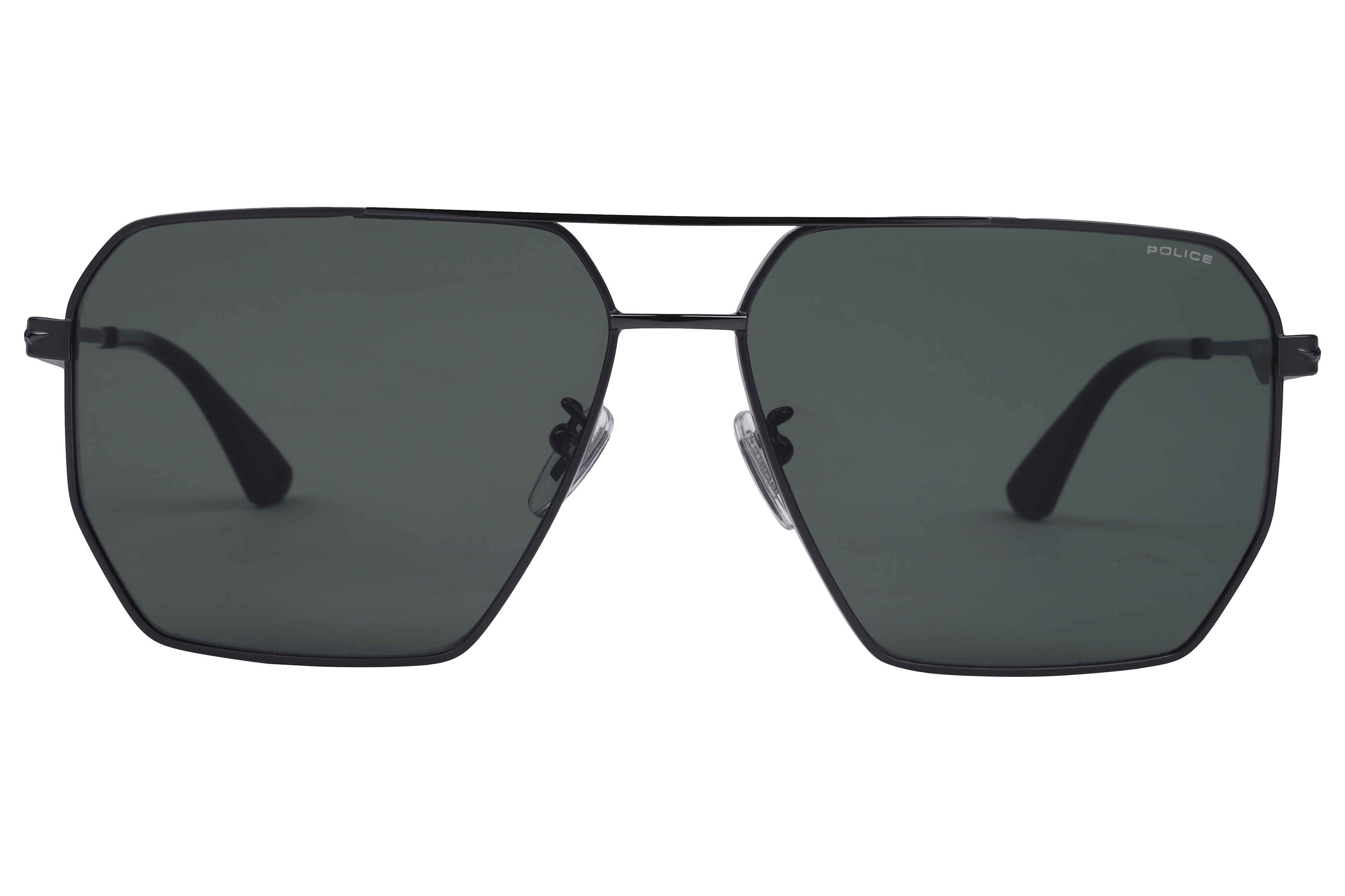 Police SPLL79K Sunglass Gun Metal Male Full Metal Sunglass — Gun Metal frame — view 2