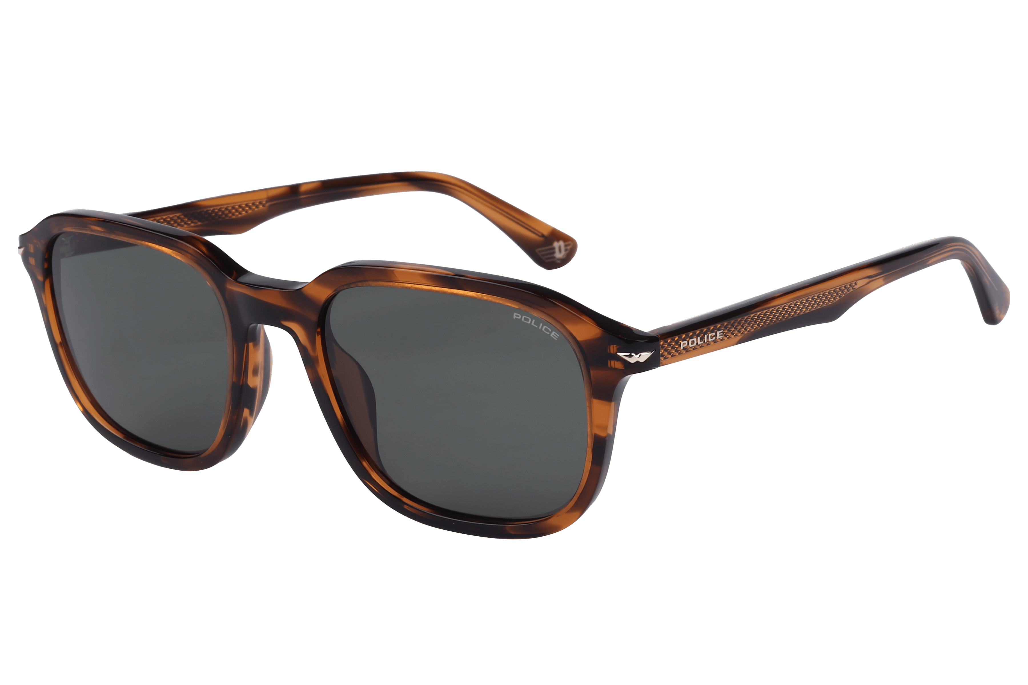 Police SPLL81K Sunglass Havana Male Full Shell — Havana frame