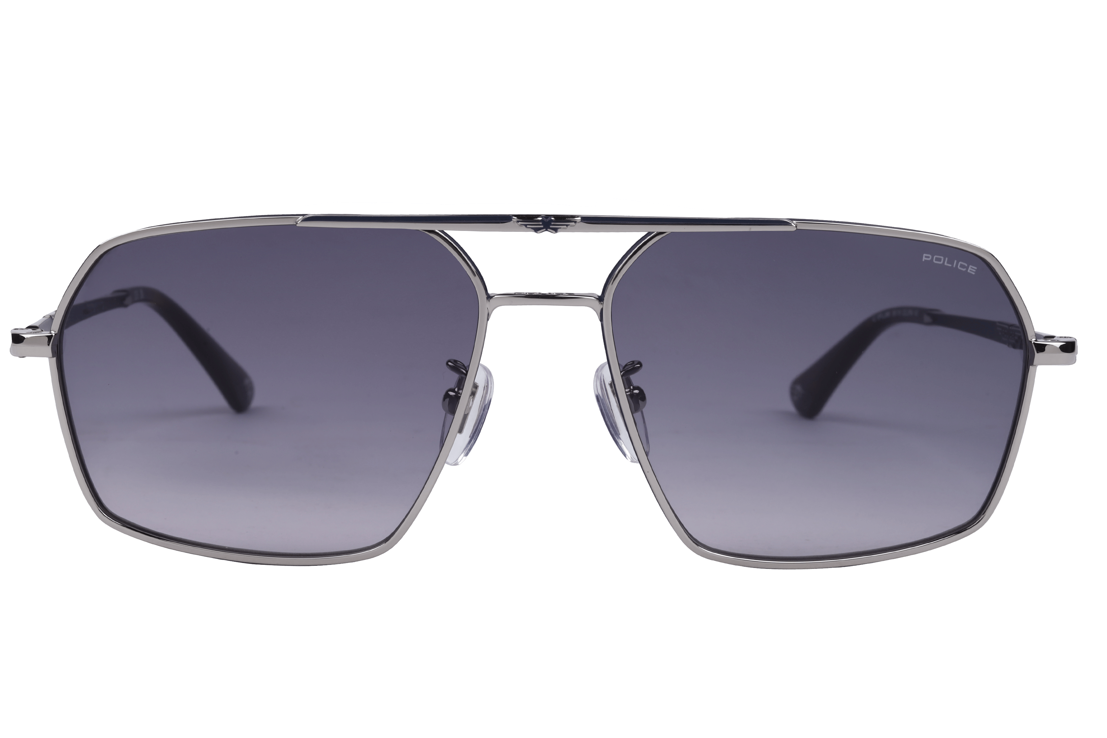 Police SPLL86K Sunglass Gun Metal Male Full Metal Sunglass — Gun Metal frame — view 2