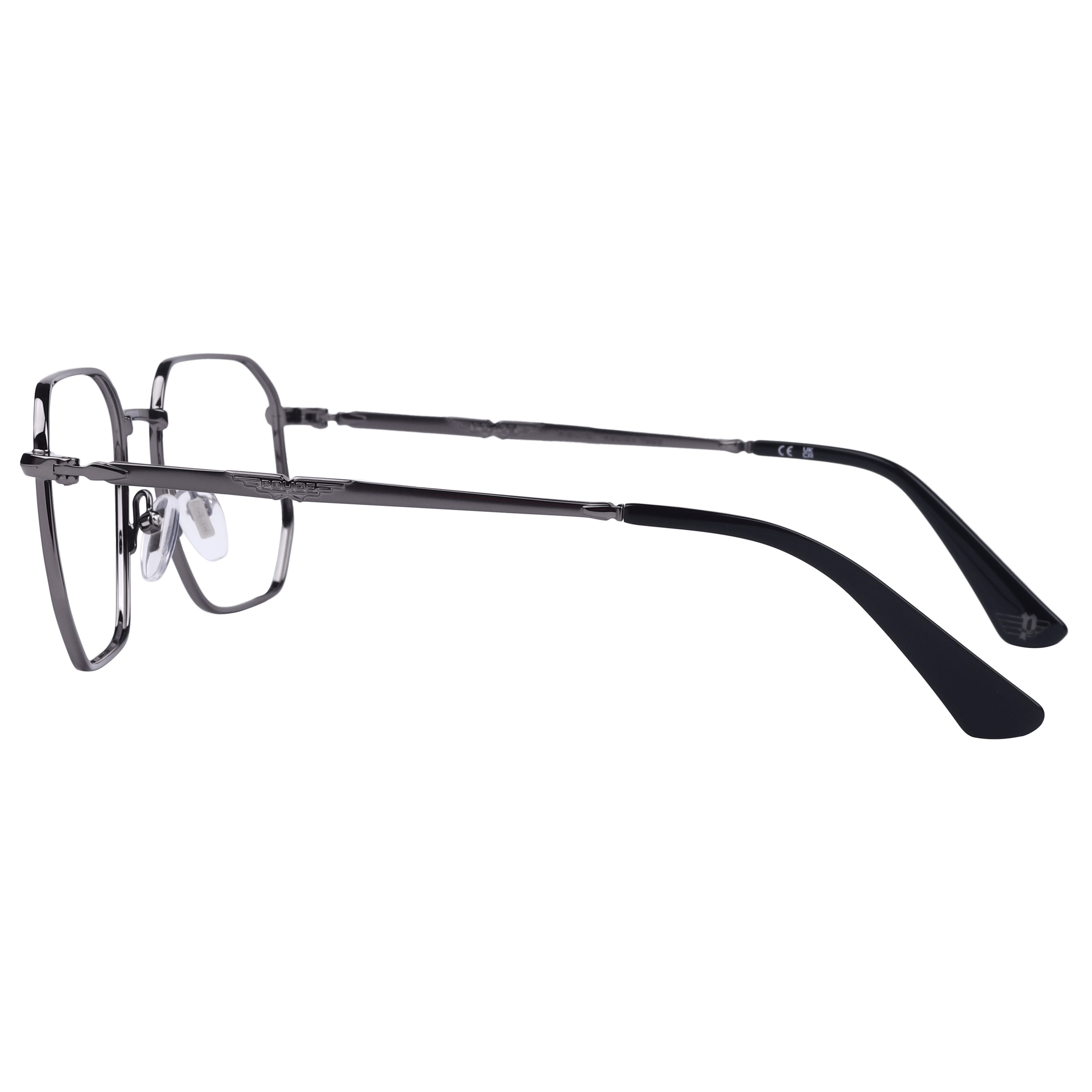 Police VPLL67K Frame Gun Metal Male Full Metal Frame — view 3