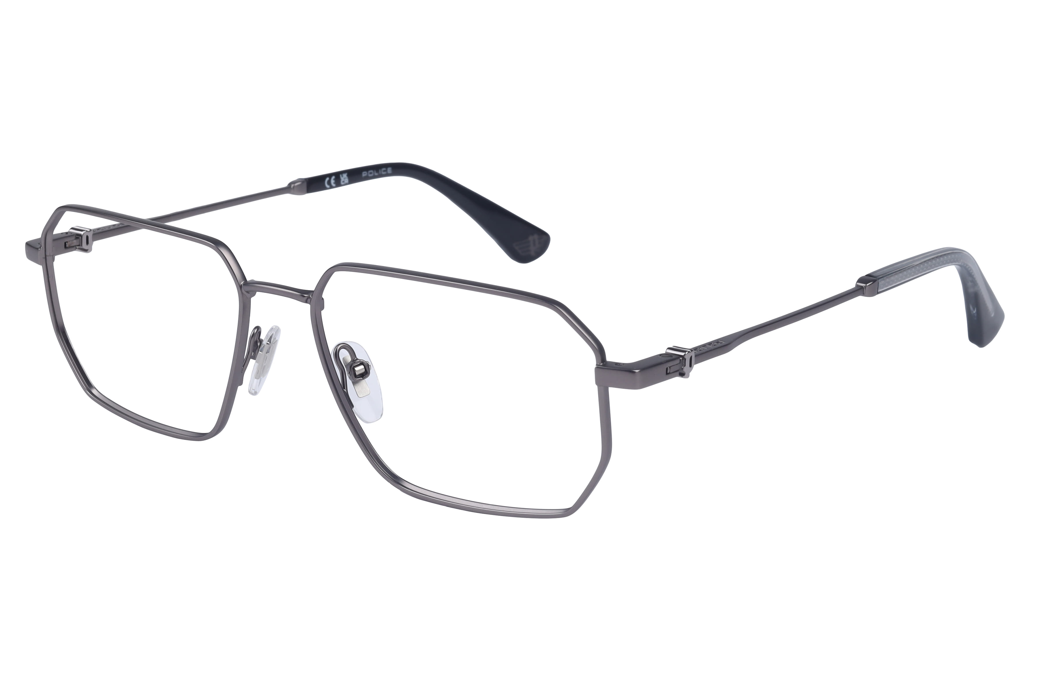 Police VPLN23K Frame Gun Metal Male Full Metal Frame — Gun Metal frame — view 1
