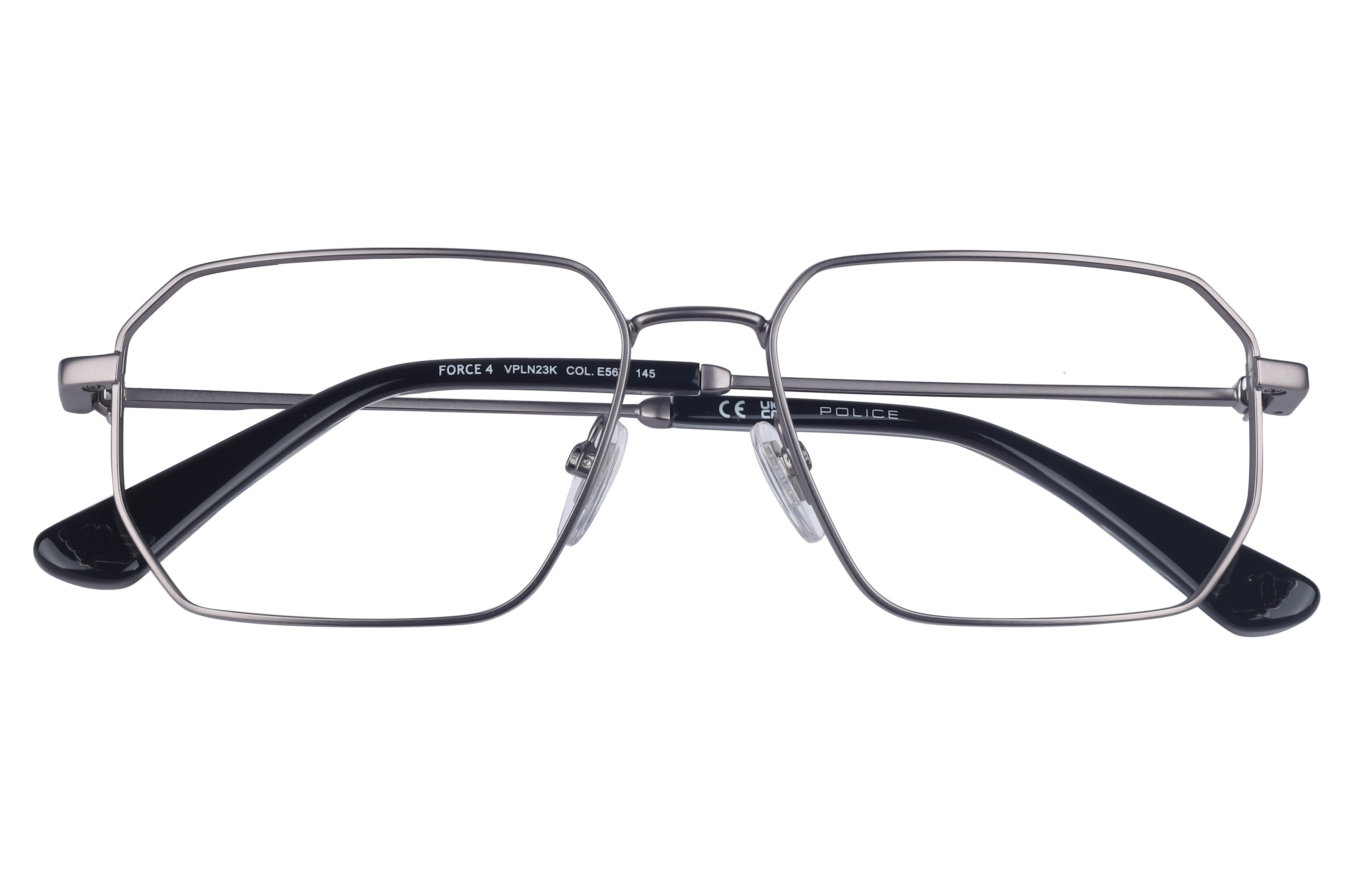 Police VPLN23K Frame Gun Metal Male Full Metal Frame — Gun Metal frame — view 4