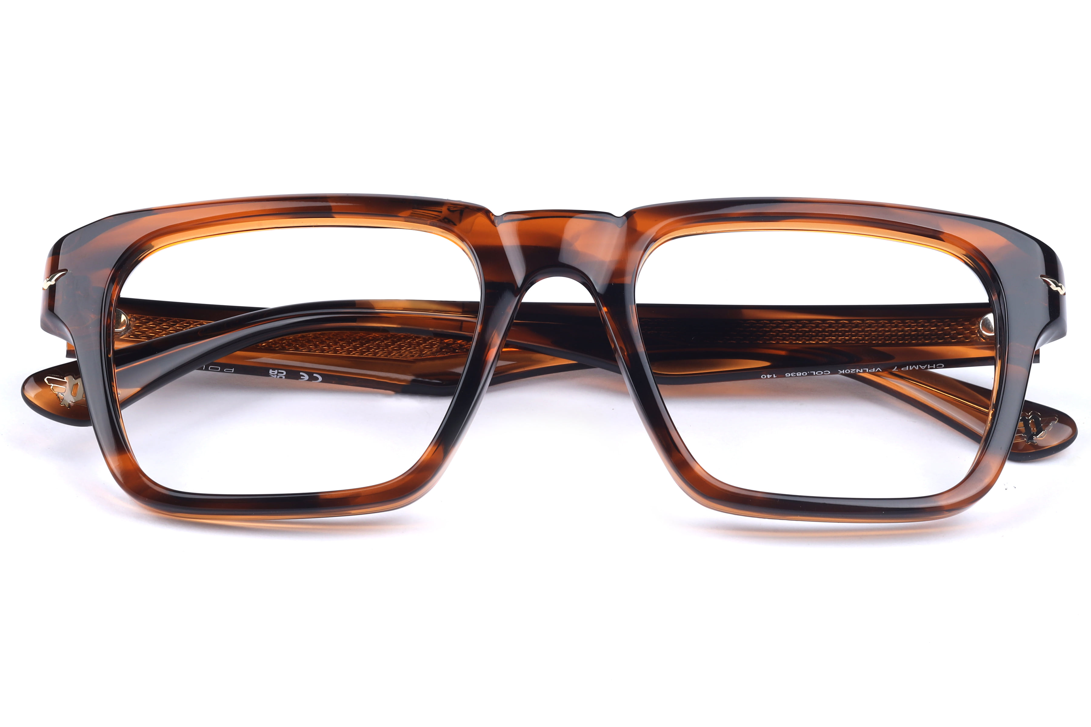 POLICE VPLN20K COL.0836 Frame — Havana frame — view 4