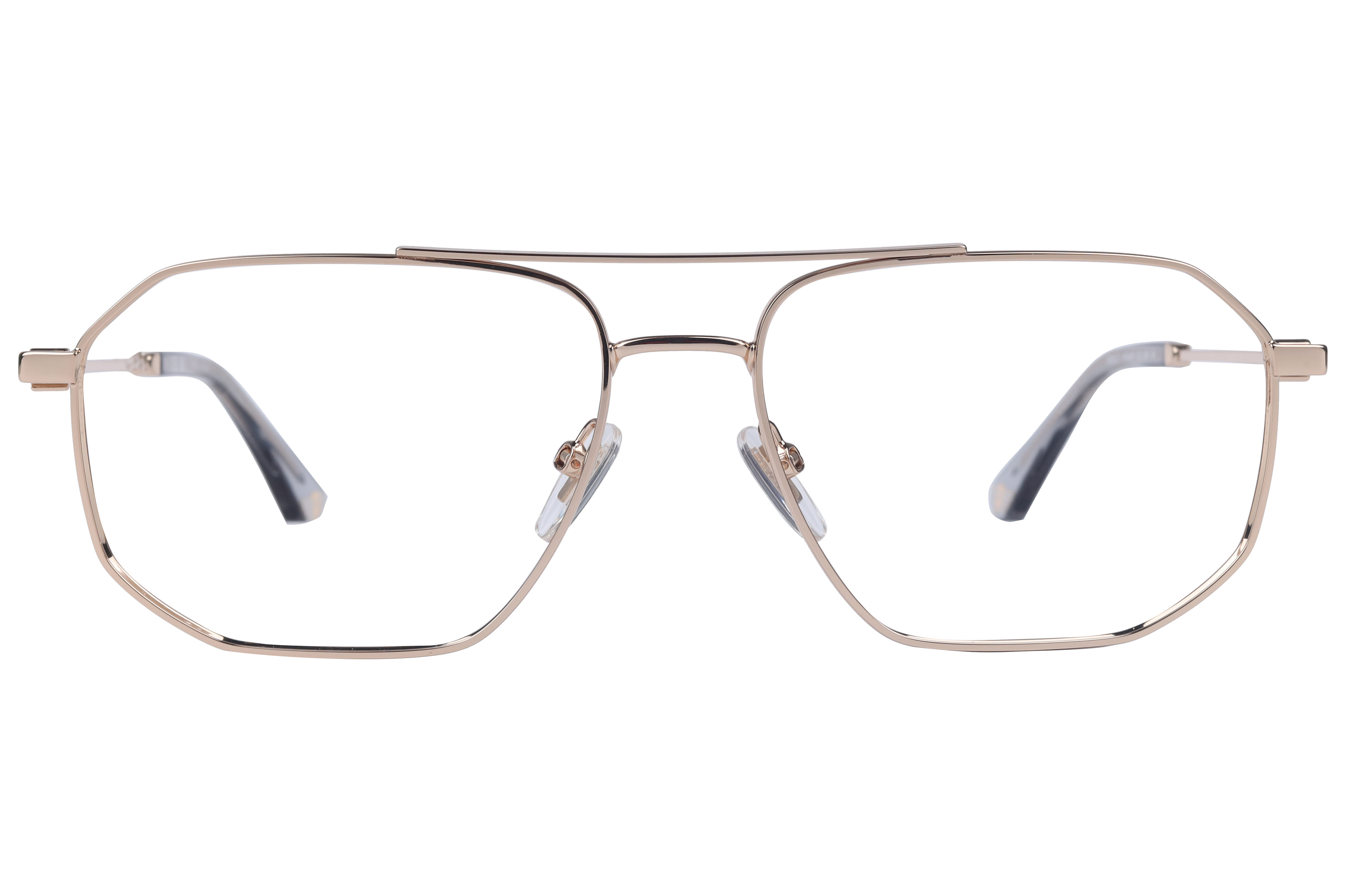 Police VPLN22K Frame Gold Male Full Metal Frame — Gold frame — view 2
