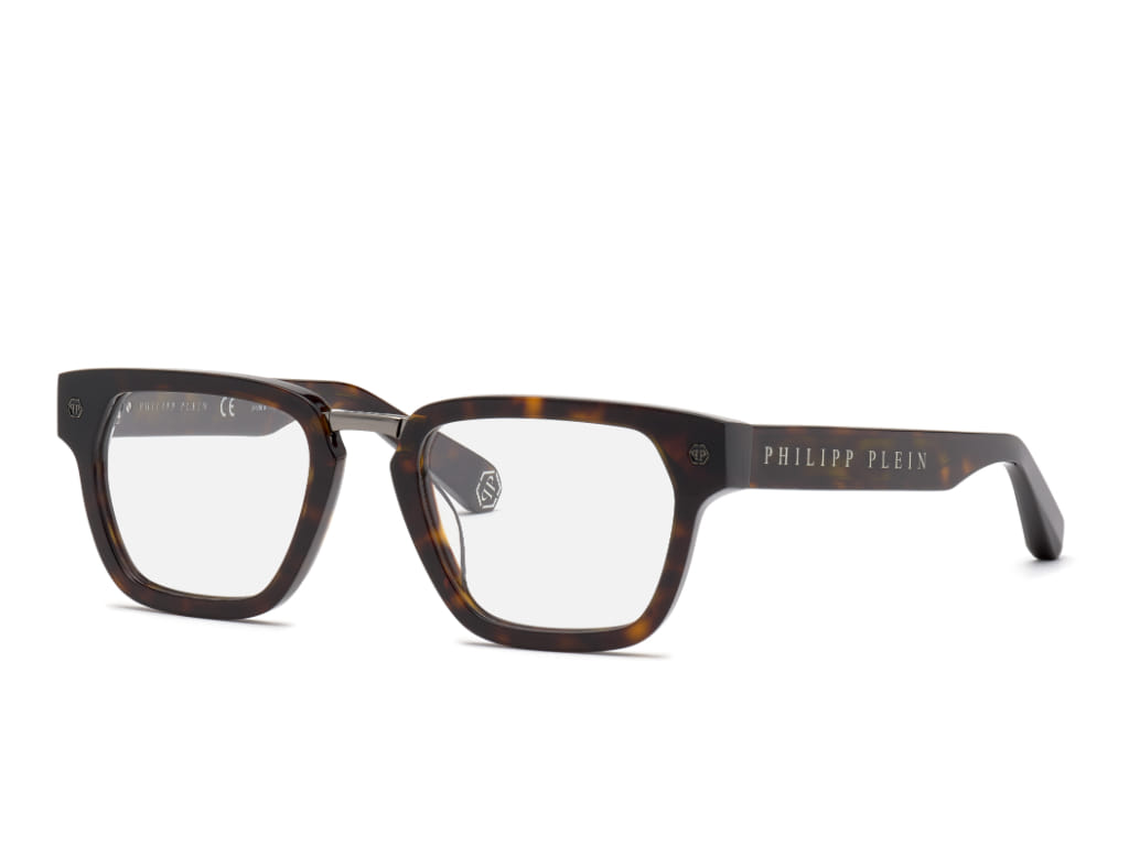 Philippe Philipp Plein VPP055 Frame Havana Male Full Shell Frame — Havana frame — view 1