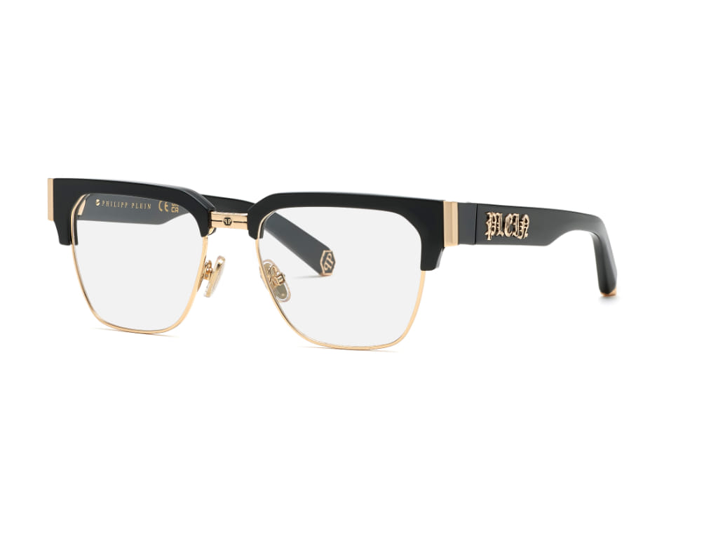 Philippe Philipp Plein VPP113 Frame Gold Male Full Shell Frame — Gold frame — view 1