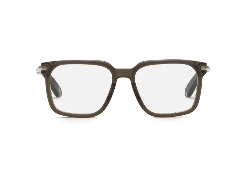 Philippe Philipp Plein VPP117 Frame Grey Male Full Metal — Grey frame
