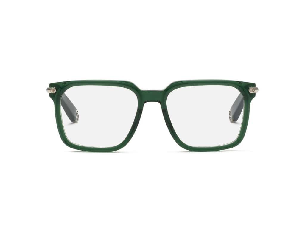 Philippe Philipp Plein VPP117 Frame Green Male Full Metal — Green frame