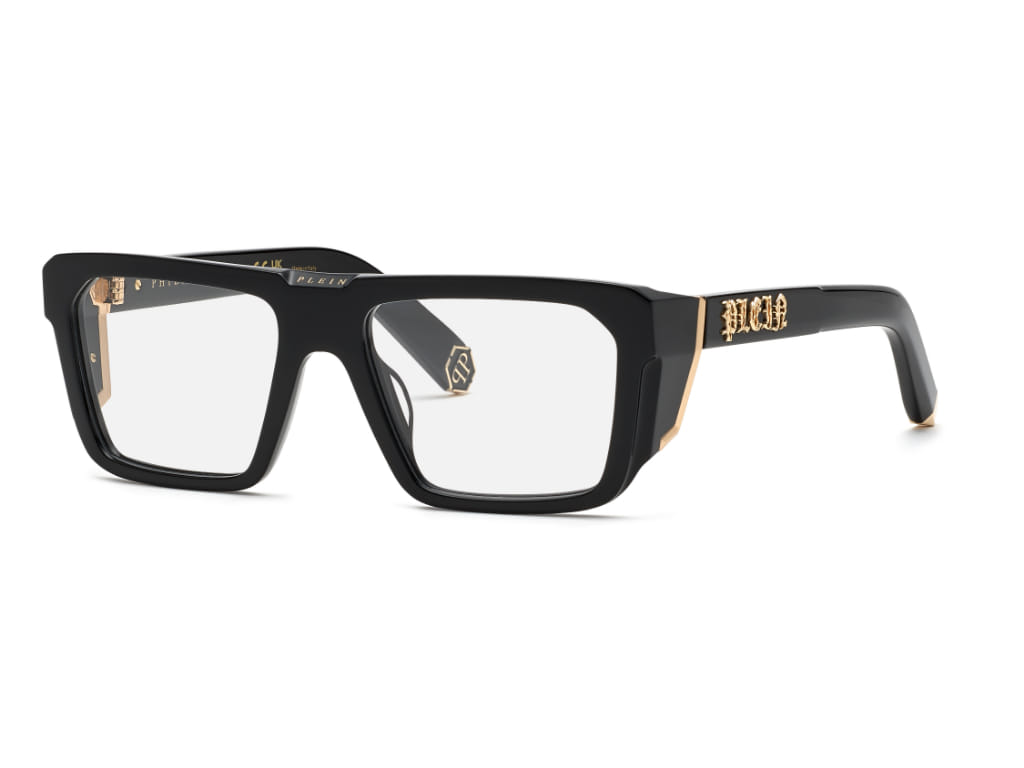 Philippe Philipp Plein VPP142 Frame Black Male Full Shell Frame — Black frame — view 1