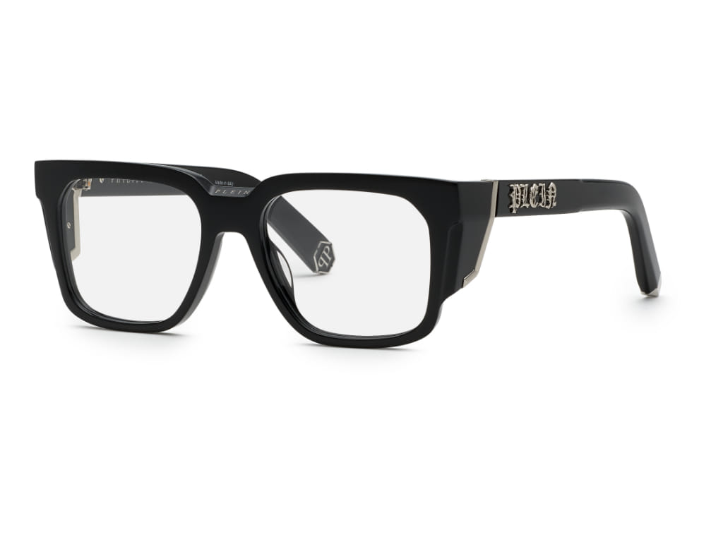 Philippe Philipp Plein VPP141 Frame Black Male Full Shell Frame — Black frame — view 1