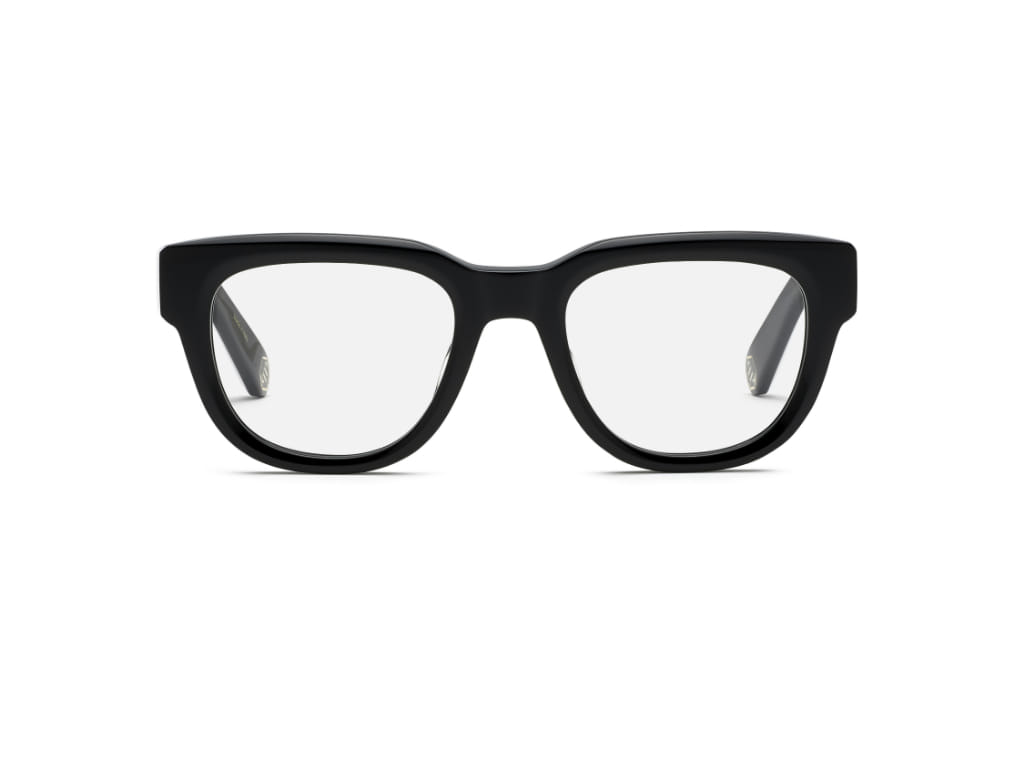 Philippe Philipp Plein VPP146 Frame Black Male Full Shell — Black frame