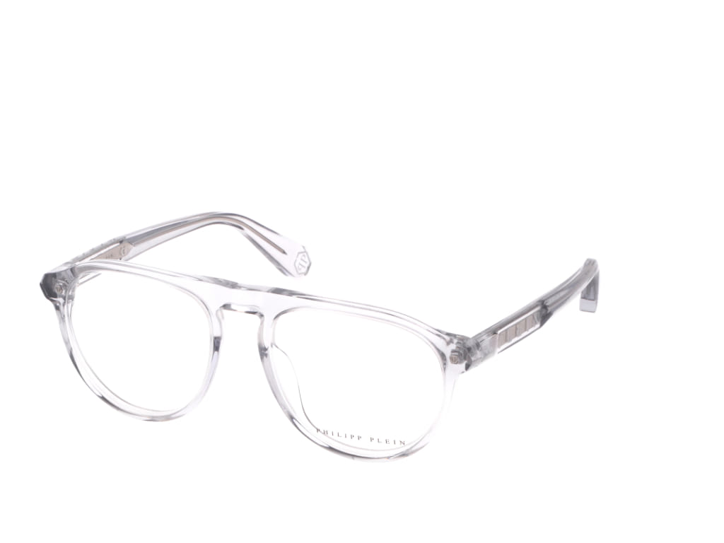 Philippe Philipp Plein VPP016 Frame Transparent Male Full Shell Frame — Transparent frame — view 1