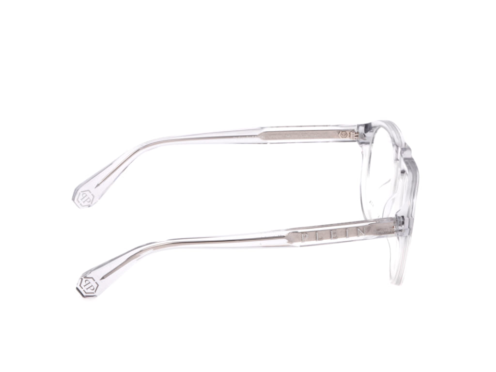 Philippe Philipp Plein VPP016 Frame Transparent Male Full Shell Frame — Transparent frame — view 3