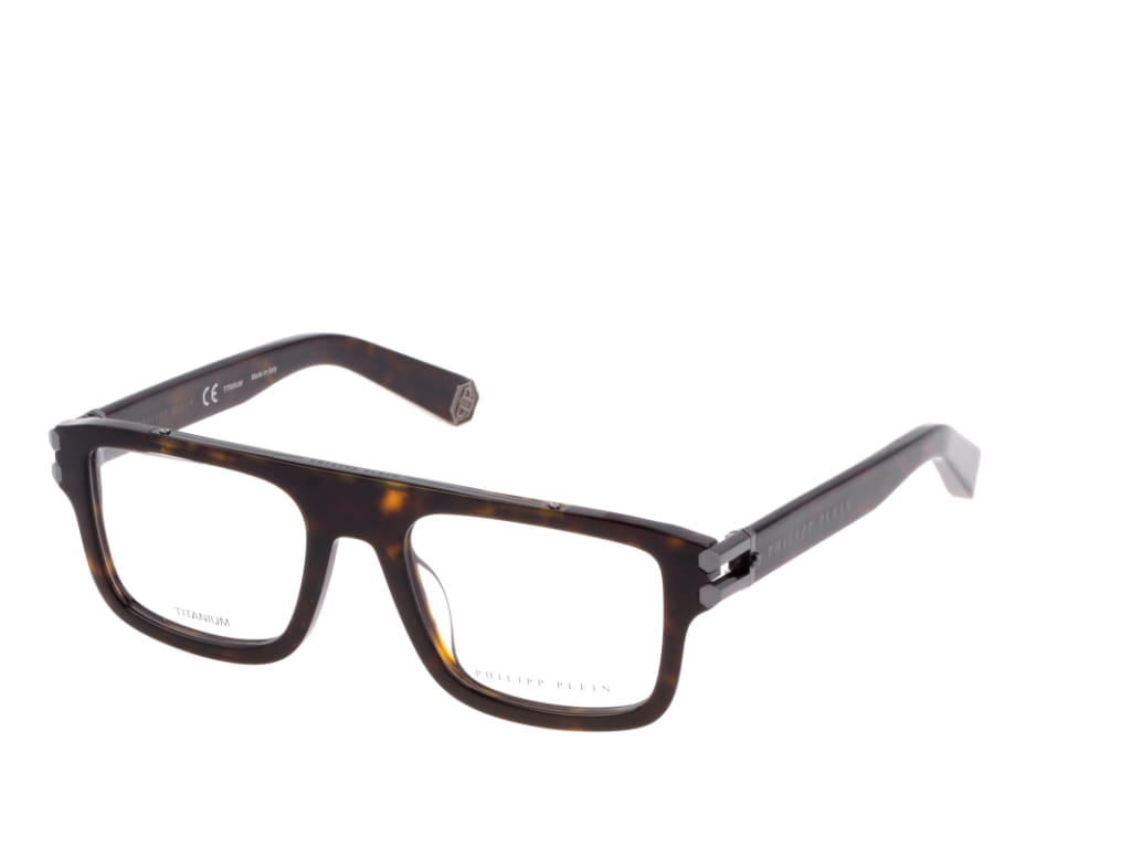Philippe Philipp Plein VPP021 Frame Tortoise Male Full Shell Frame — Tortoise frame — view 1