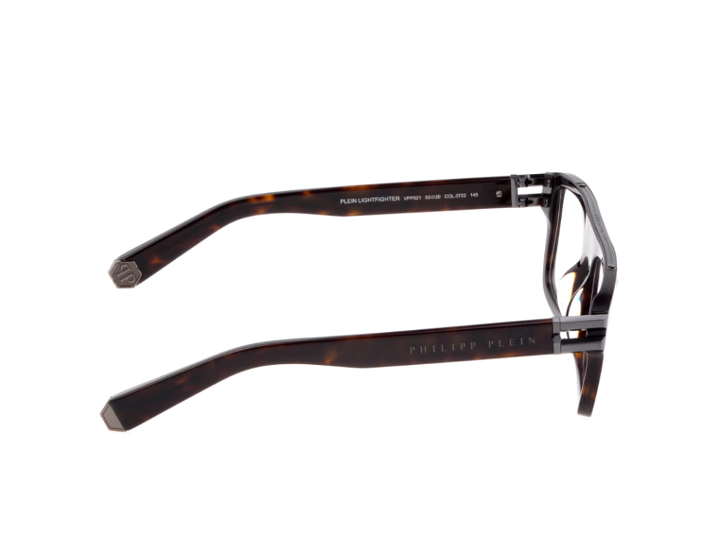 Philippe Philipp Plein VPP021 Frame Tortoise Male Full Shell Frame — Tortoise frame — view 3