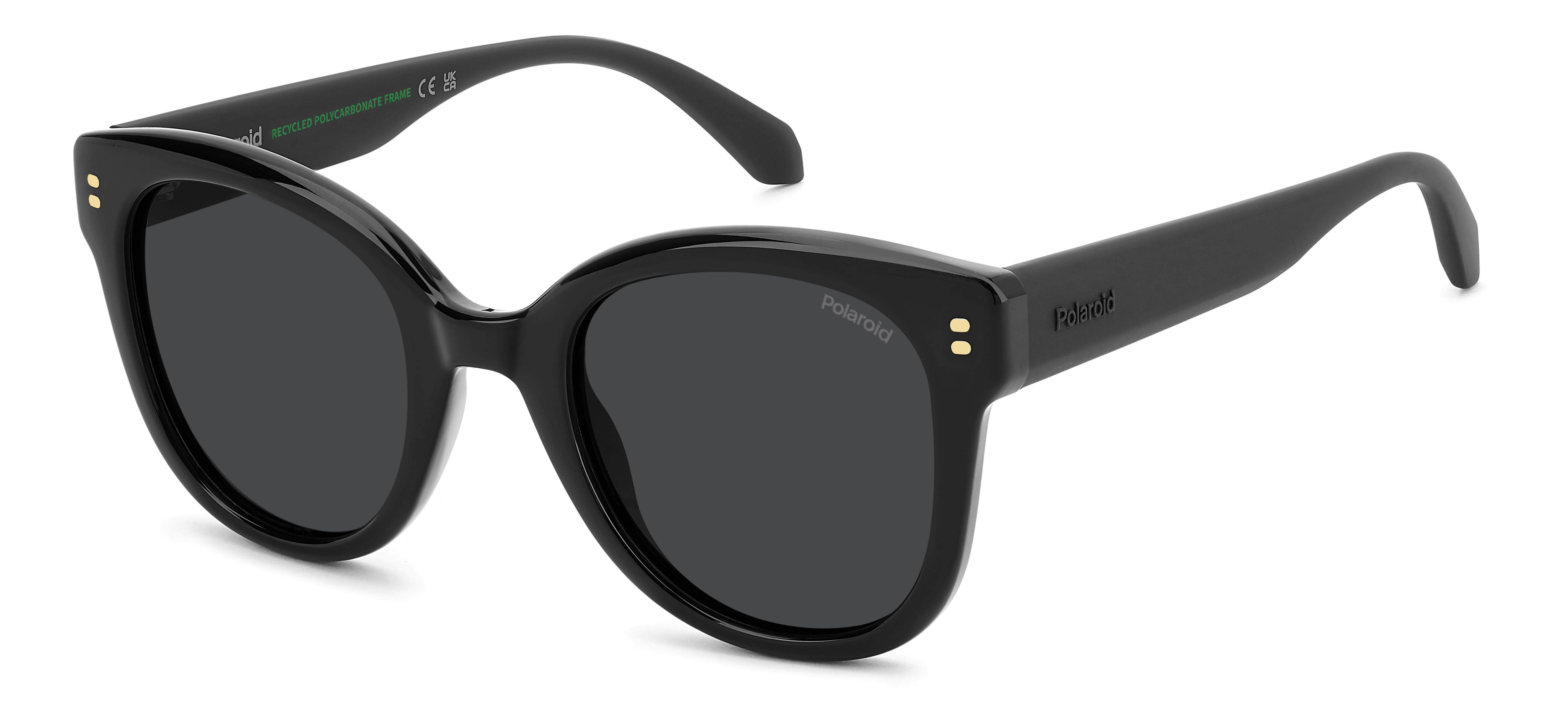 POLAROID PLD 6248/S/X 807M9 105 CAT.3 PLD 6248/S/X Sunglass — Black frame
