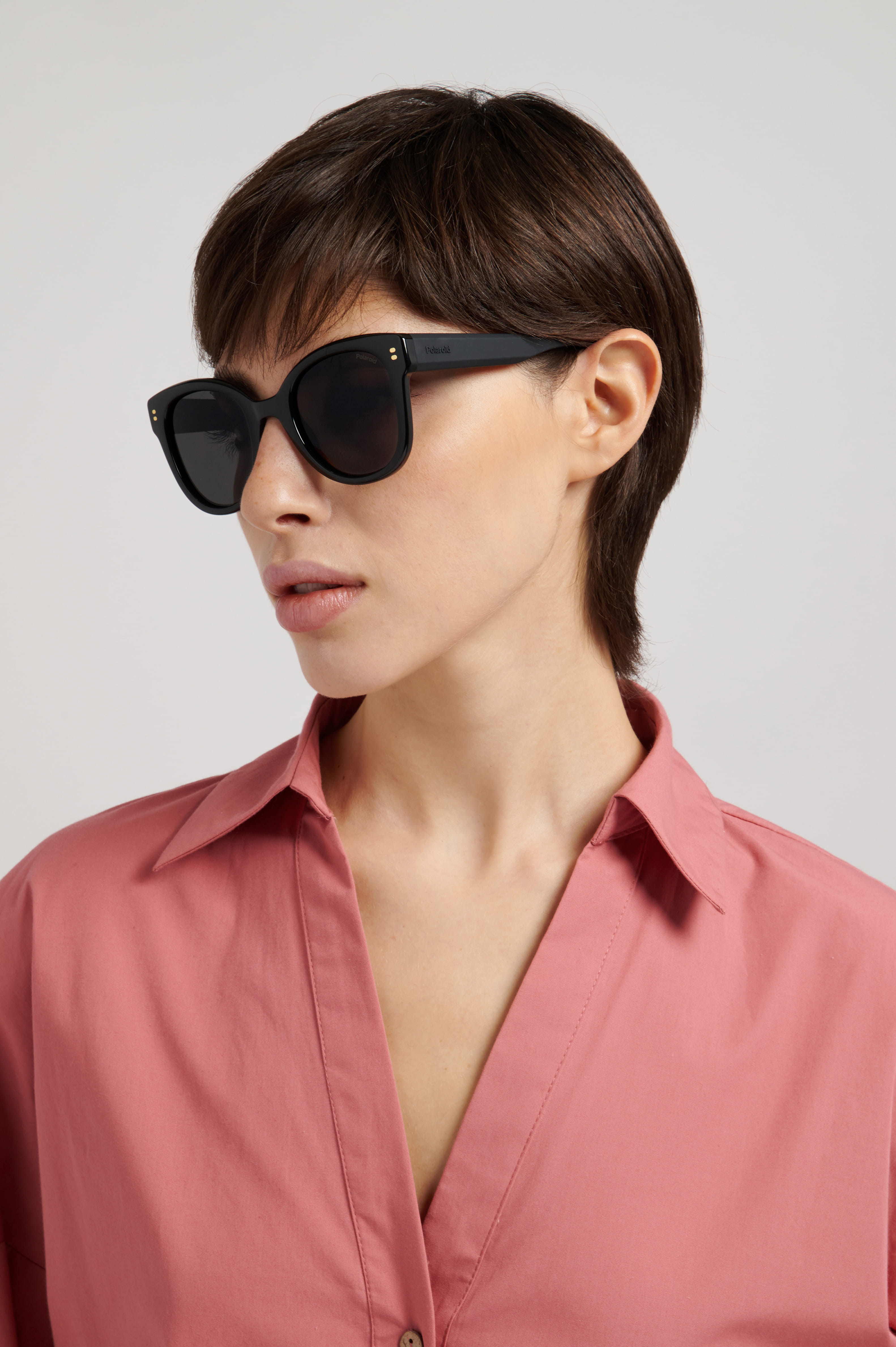 POLAROID PLD 6248/S/X 807M9 105 CAT.3 PLD 6248/S/X Sunglass Sunglass — Black frame — view 8