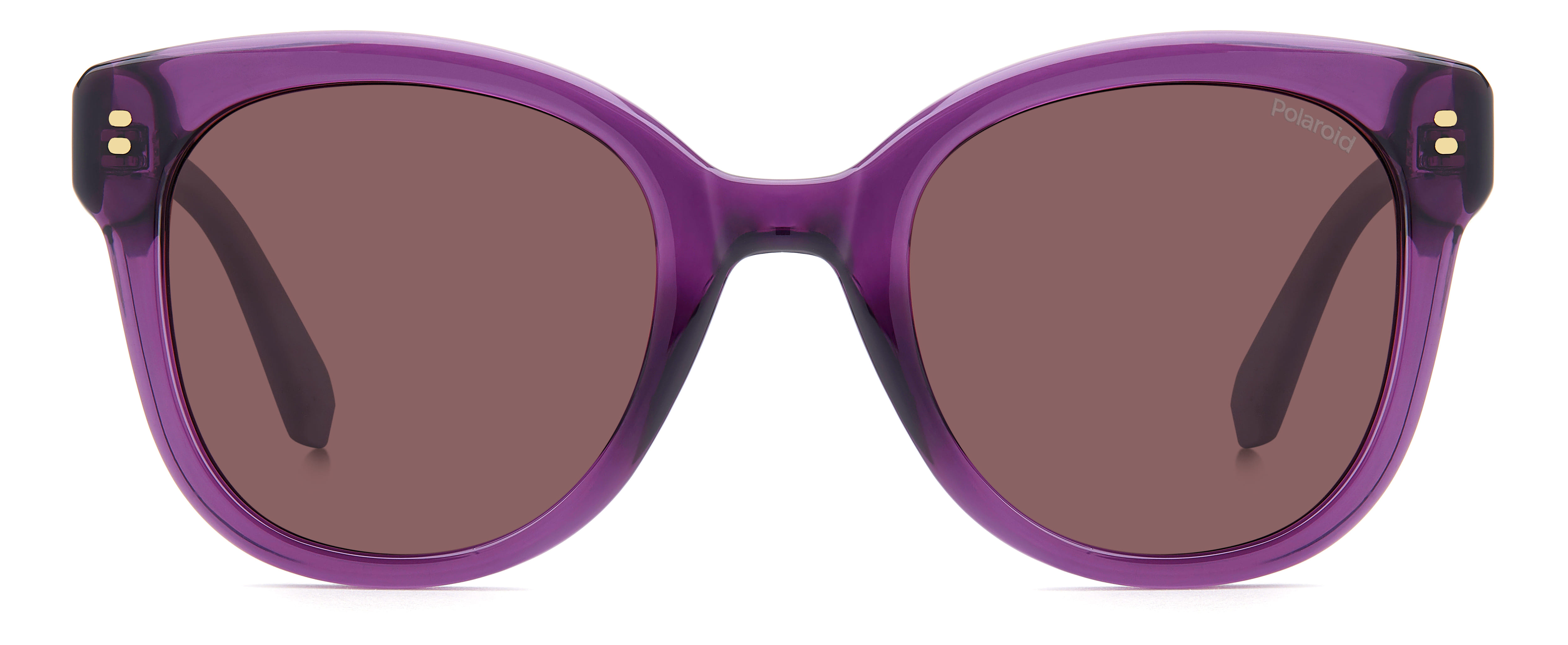 POLAROID PLD 6248/S/X B3VKL 075 CAT.3 PLD 6248/S/X Sunglass Sunglass — Transparent Violet frame — view 3
