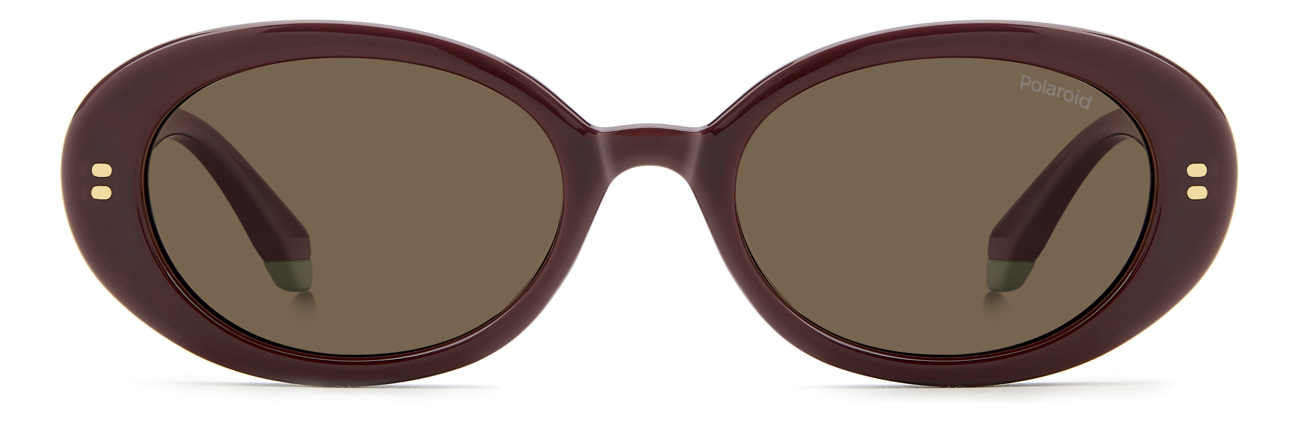 POLAROID PLD 6253/S/X LHFSP 125 CAT.3 PLD 6253/S/X Sunglass Sunglass — Burgundy frame — view 3