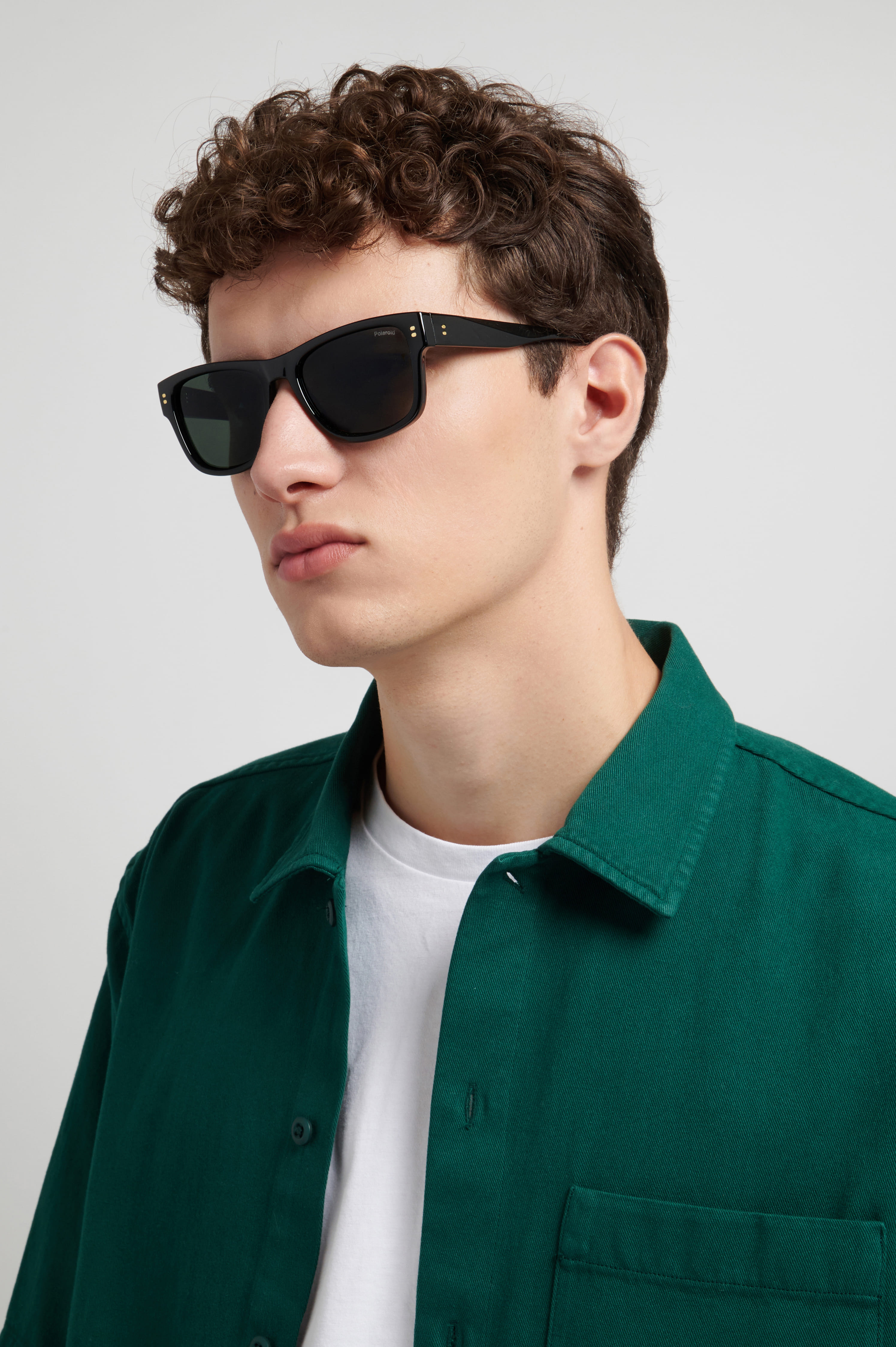 POLAROID PLD 6252/S/X 807UC 095 CAT.3 PLD 6252/S/X Sunglass Sunglass — Black frame — view 9