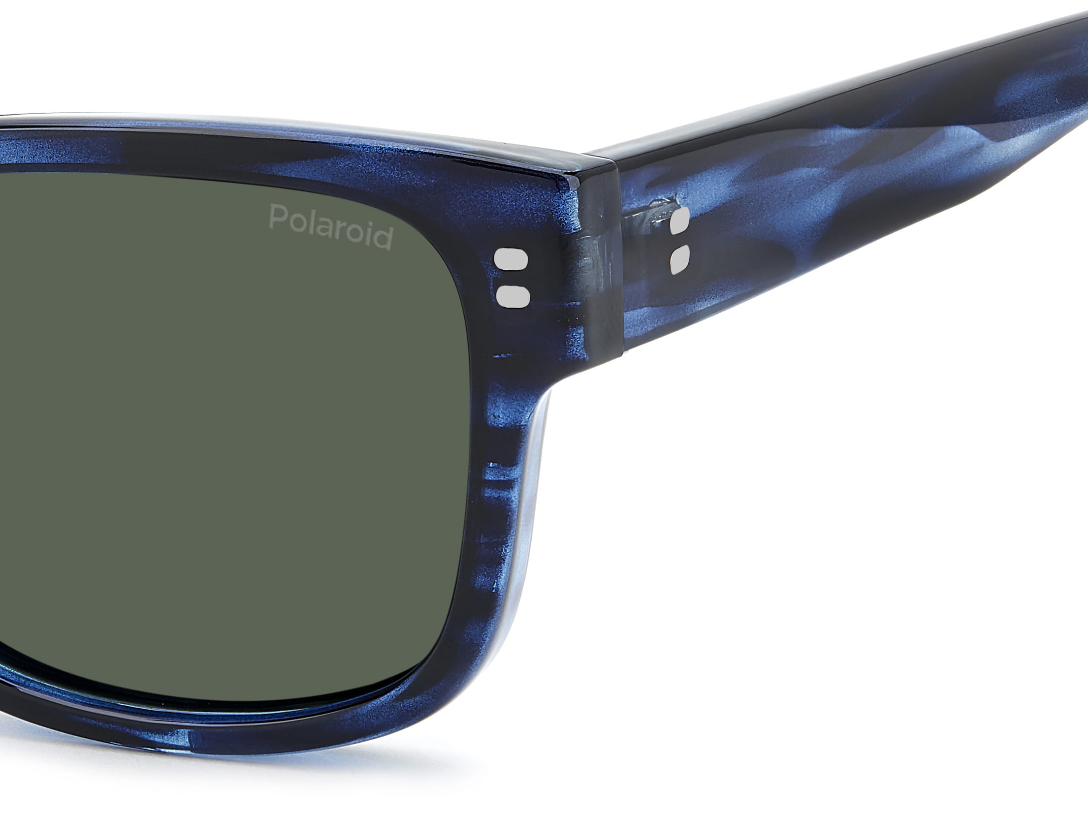 POLAROID PLD 6252/S/X IPRUC 085 CAT.3 PLD 6252/S/X Sunglass Sunglass — Blue Havana frame — view 6