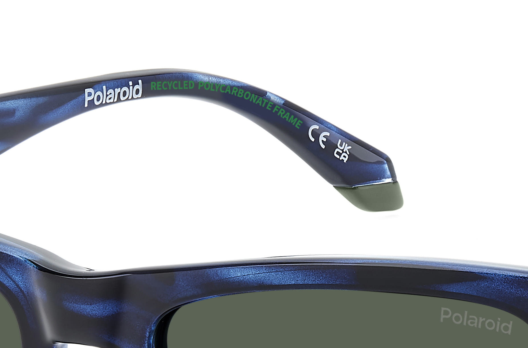 POLAROID PLD 6252/S/X IPRUC 085 CAT.3 PLD 6252/S/X Sunglass Sunglass — Blue Havana frame — view 7