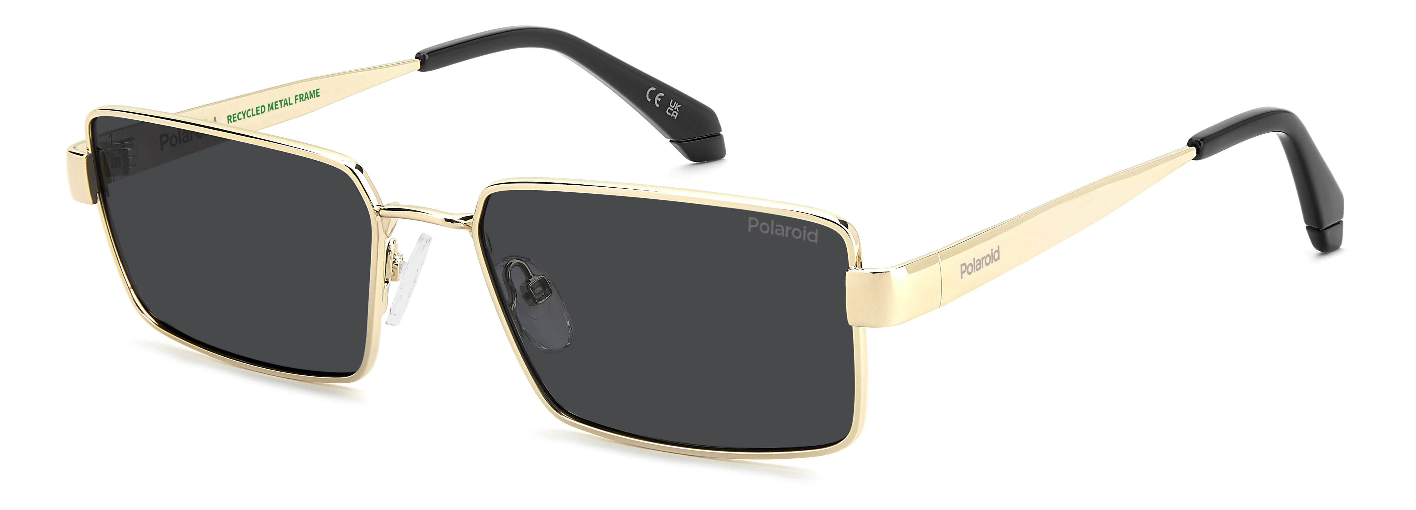 POLAROID PLD 6255/S/X 2F7M9 125 CAT.3 PLD 6255/S/X Sunglass Sunglass — Gold frame — alternate view
