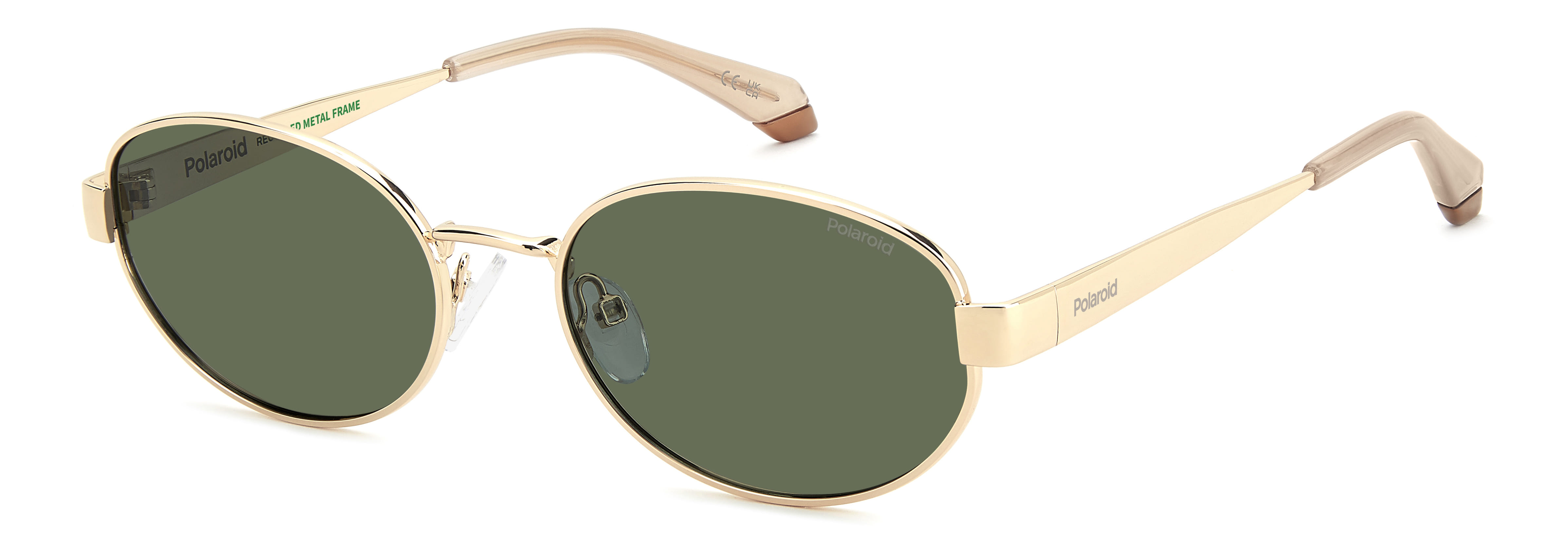 POLAROID PLD 6254/S/X 000UC 125 CAT.2 PLD 6254/S/X Sunglass Sunglass — Gold frame — alternate view