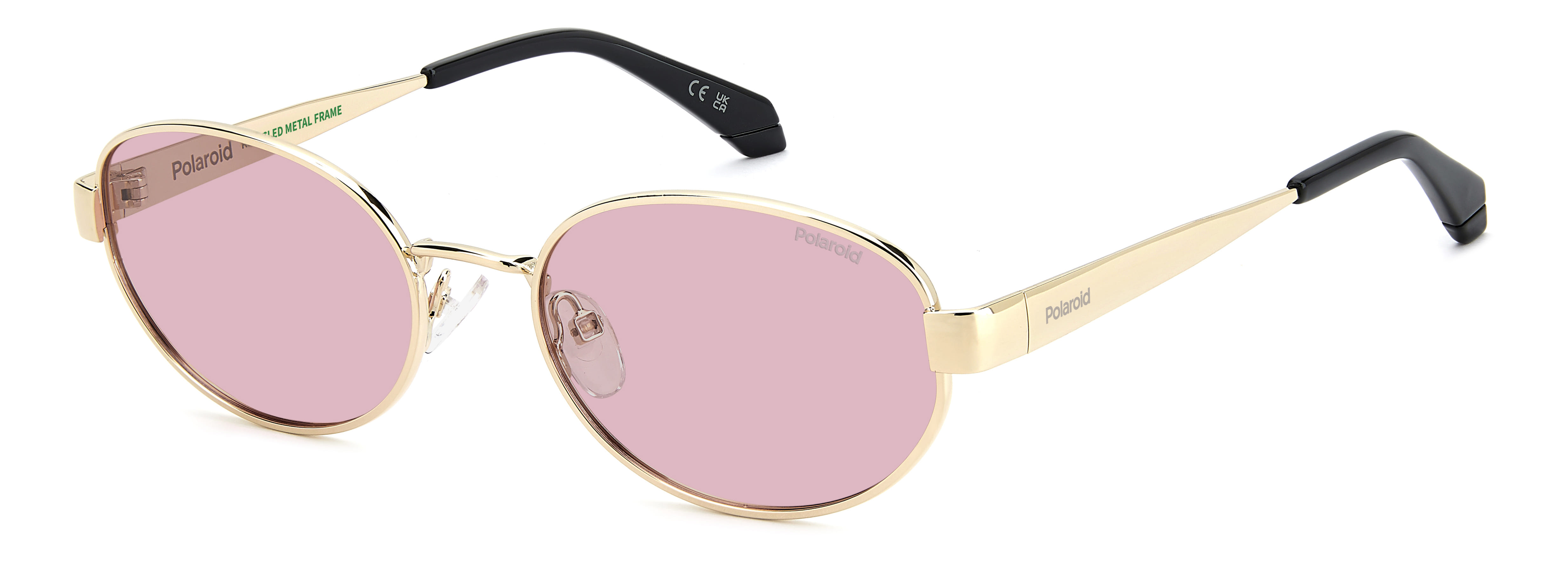 POLAROID PLD 6254/S/X EYROF 125 CAT.1 PLD 6254/S/X Sunglass Sunglass — Gold frame — alternate view