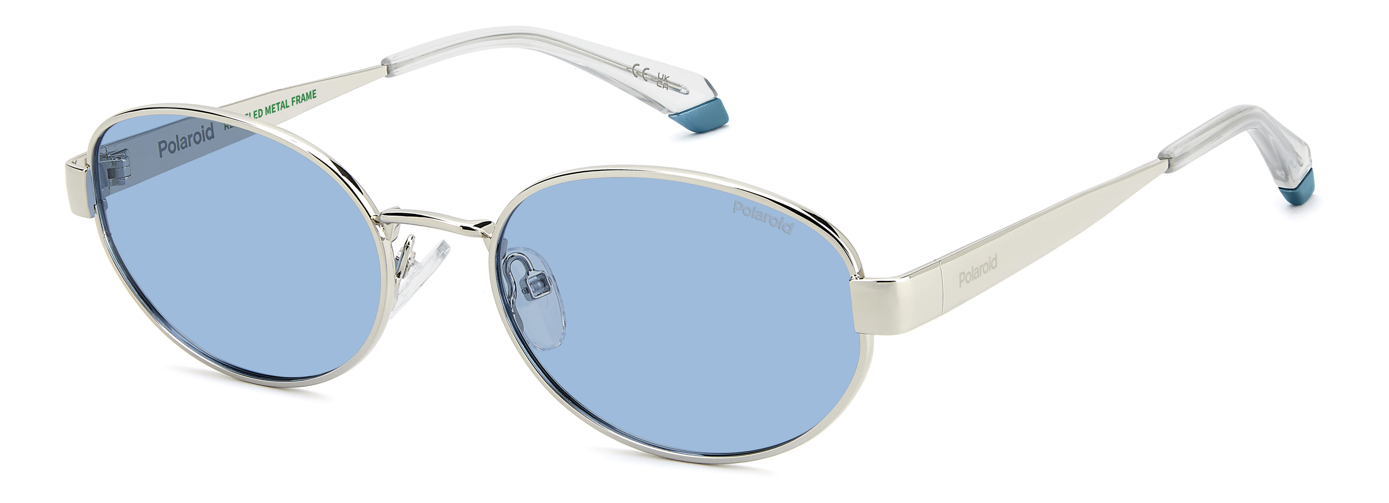 POLAROID PLD 6254/S/X 010C3 105 CAT.1 PLD 6254/S/X Sunglass Sunglass — Silver frame — alternate view