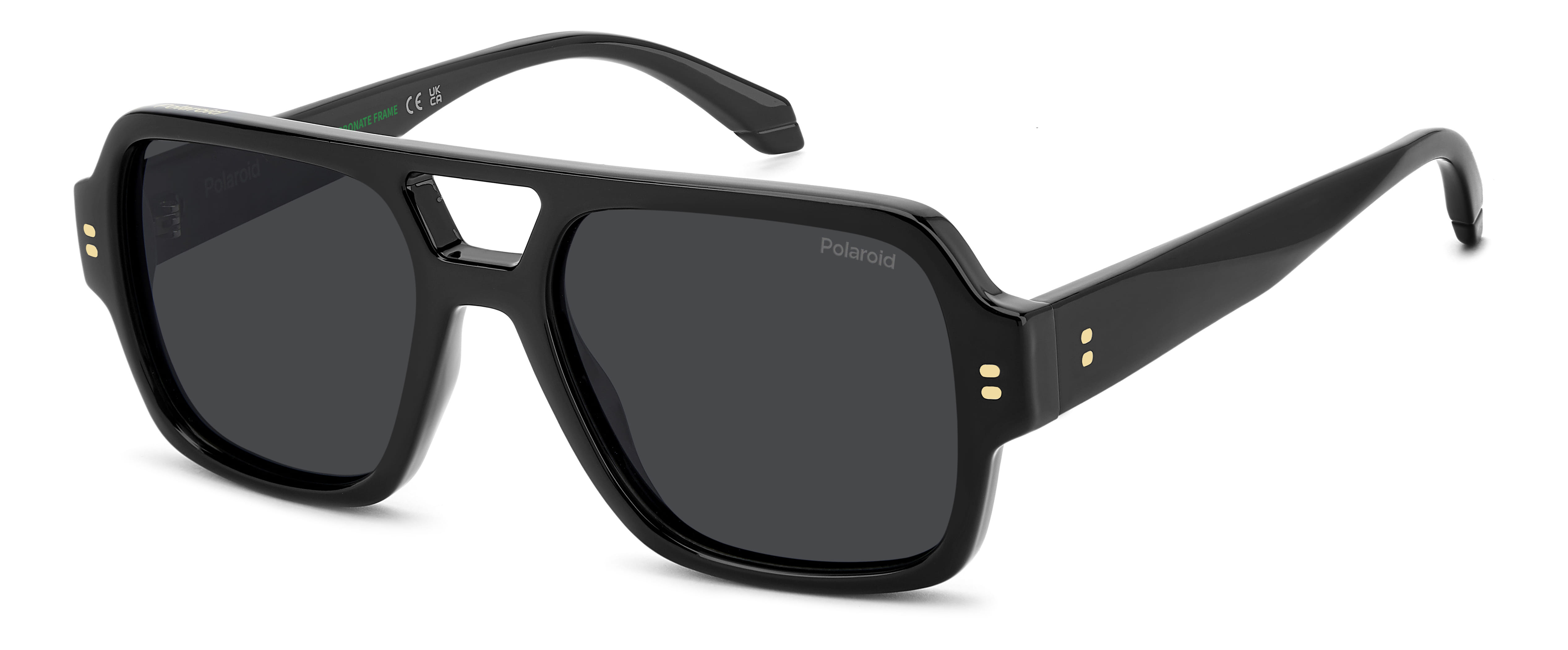 POLAROID PLD 6250/S/X 807M9 105 CAT.3 PLD 6250/S/X Sunglass Sunglass — Black frame — alternate view