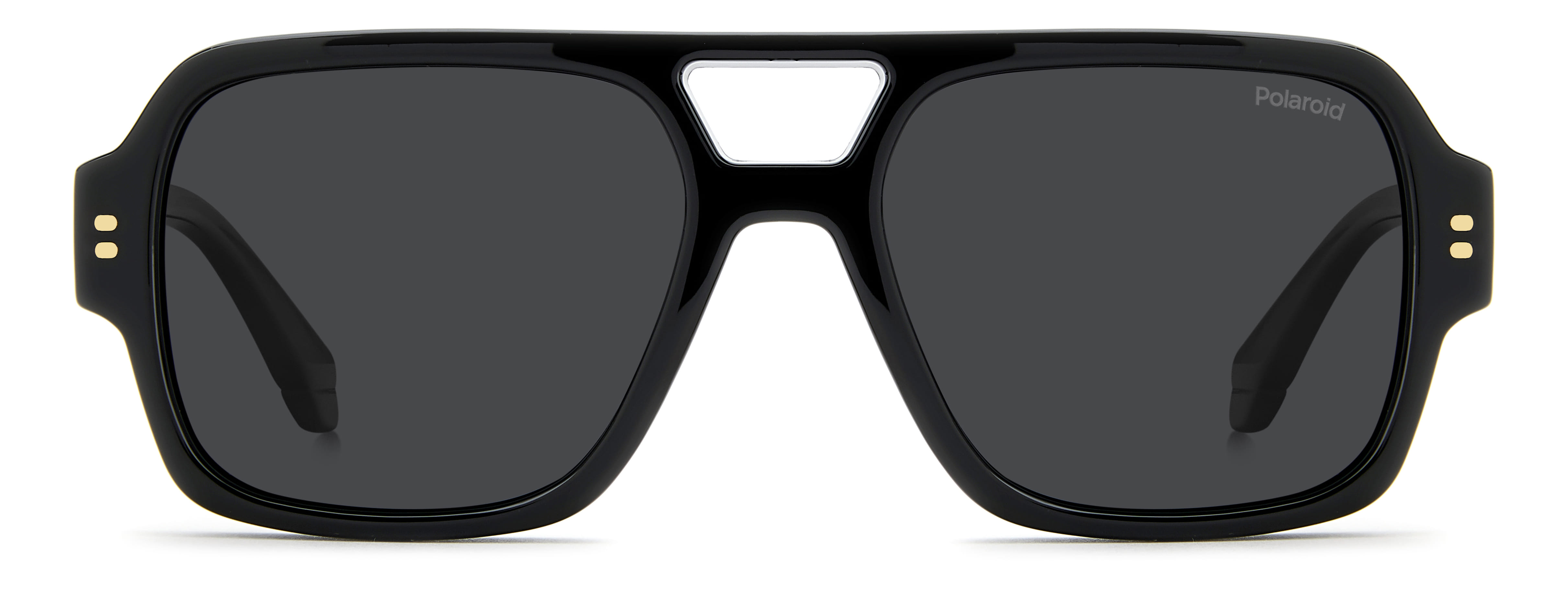 POLAROID PLD 6250/S/X 807M9 105 CAT.3 PLD 6250/S/X Sunglass Sunglass — Black frame — view 3