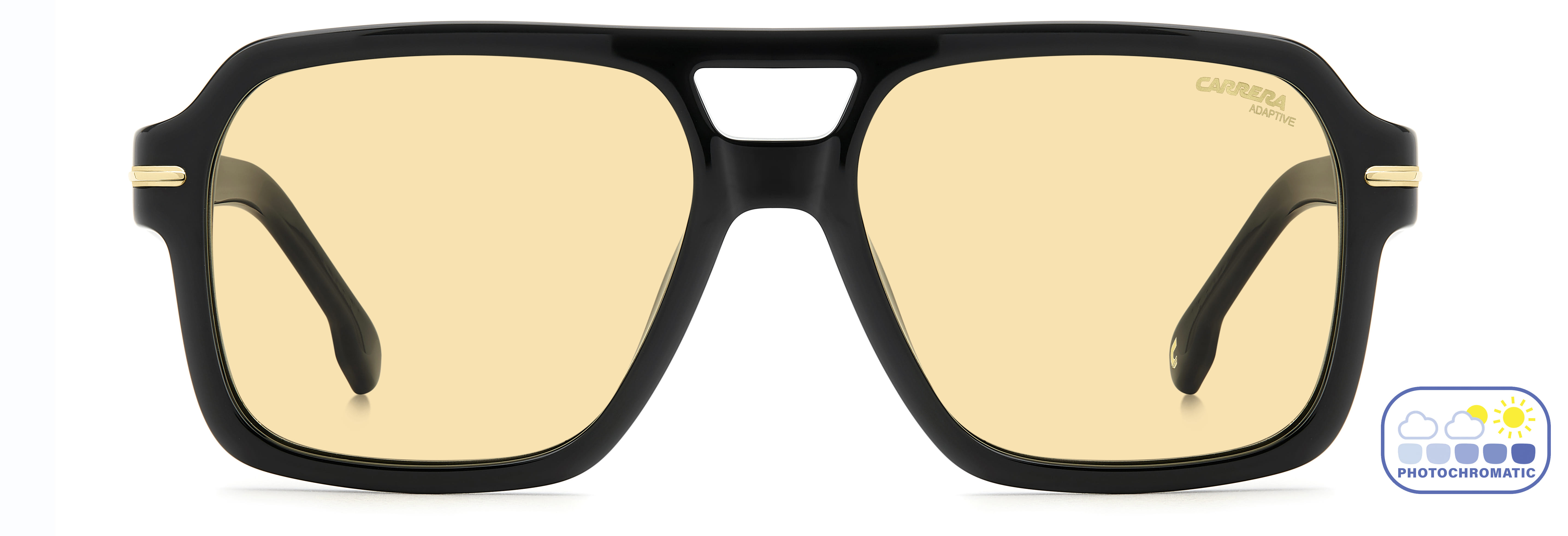 CARRERA 377/S 8074A ADAPTIVE CAT.13 377/S Sunglass Black Mal — Black frame