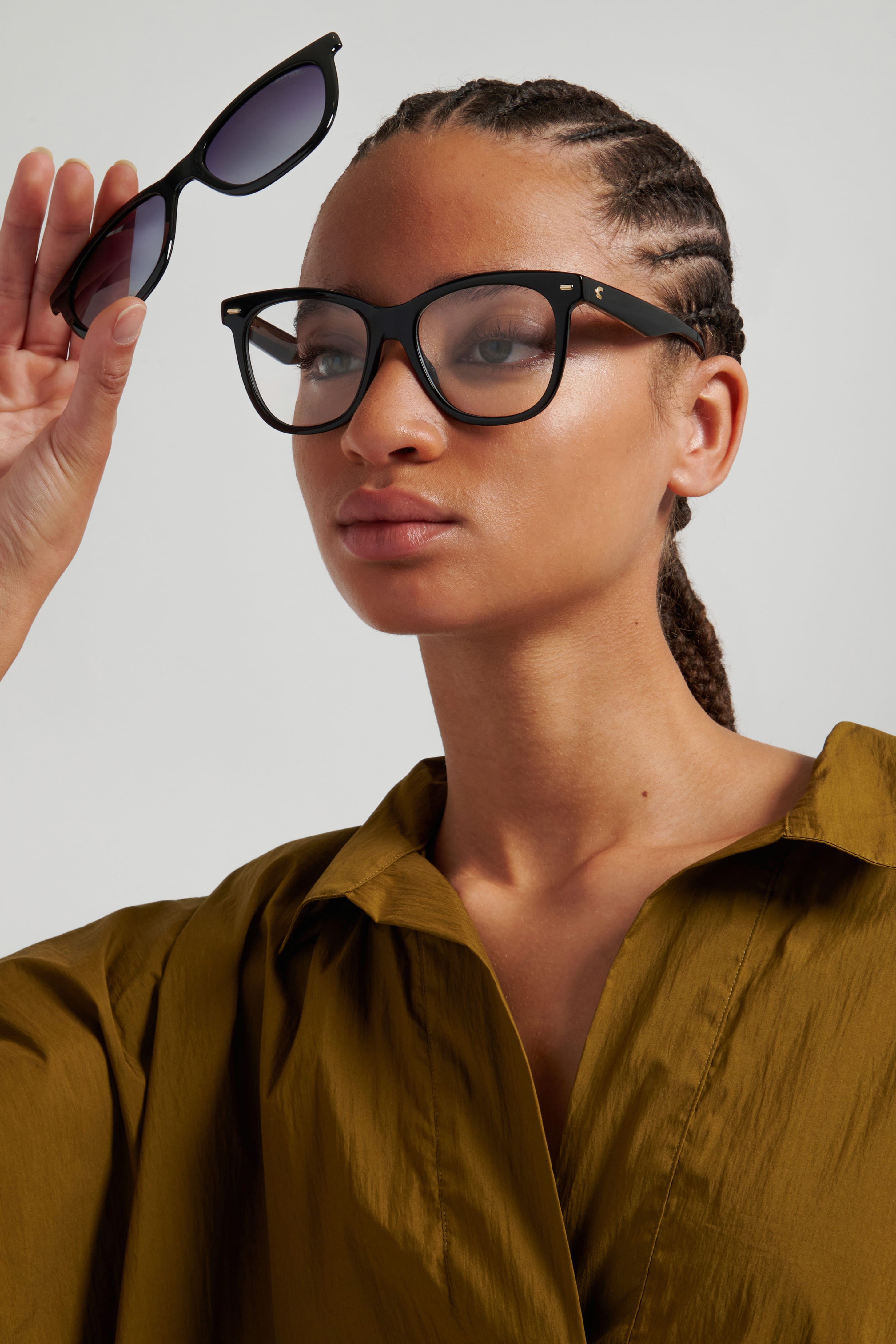 CARRERA CA 3098/C 807 WITH POLARIZED ATTCHMENT CA 3098/C Fra Frame — Black frame — view 5