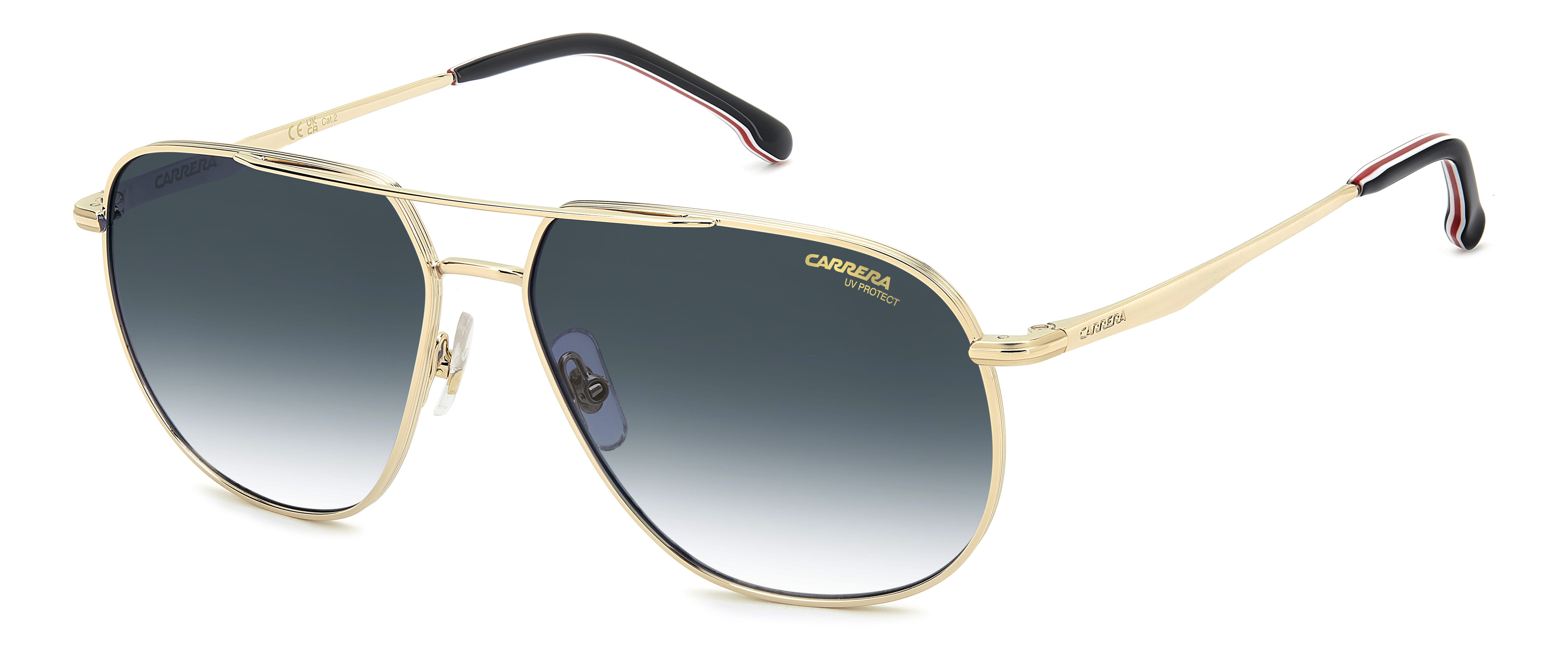 Carrera 363/S Sunglass Gold Male Full Metal Sunglass — Gold frame — alternate view