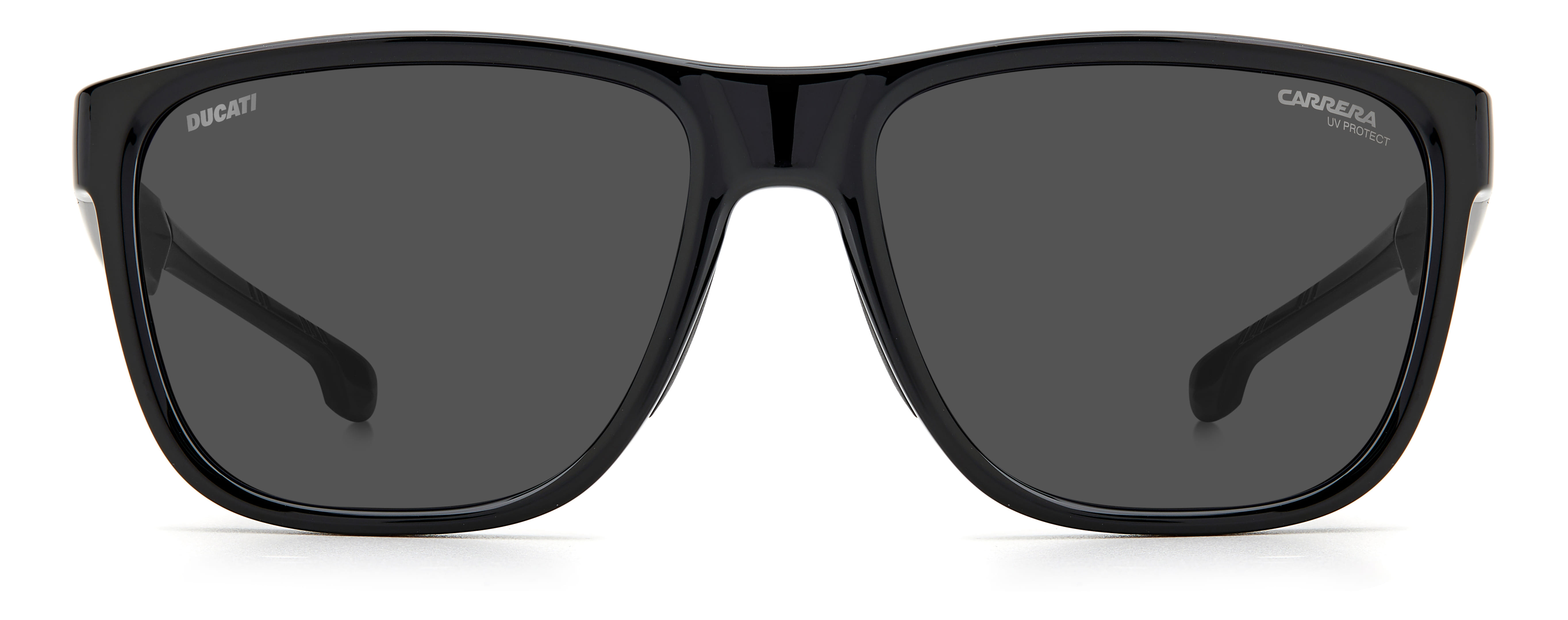 Carrera CARDUC 003/S Sunglass Black Male Full Shell Sunglass — Black frame — view 2