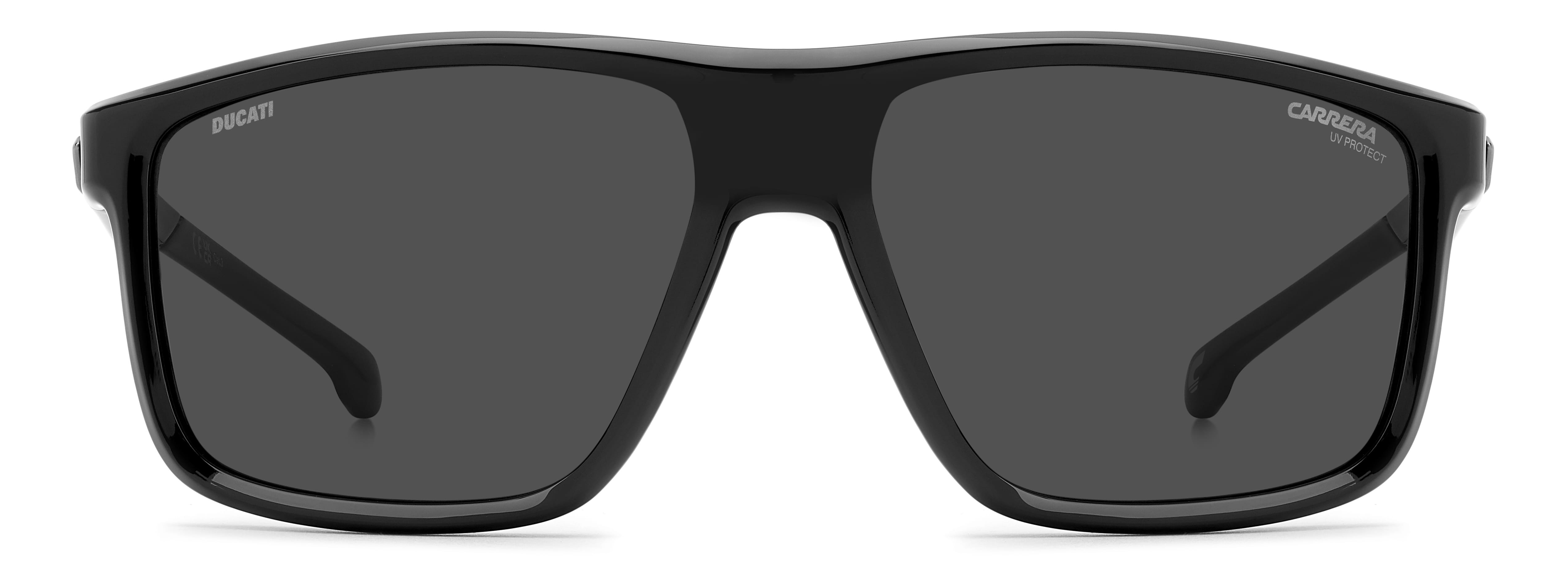 Carrera CARDUC 056/S Sunglass Black Male Full Shell Sunglass — Black frame