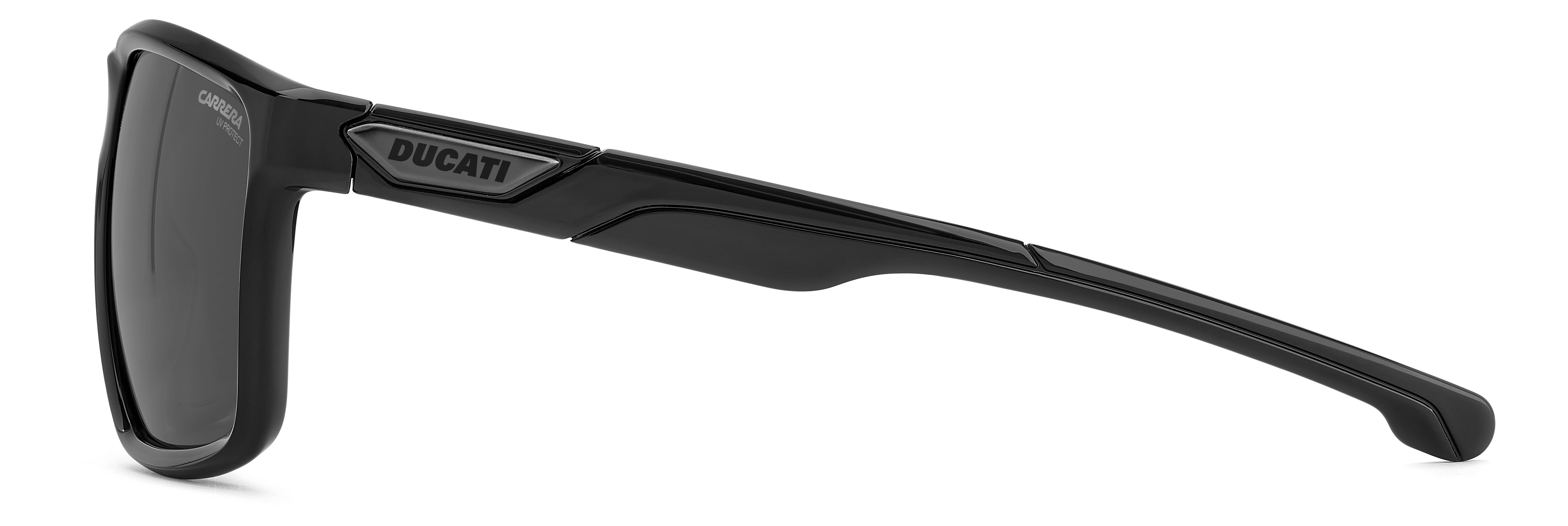 Carrera CARDUC 056/S Sunglass Black Male Full Shell Sunglass — Black frame — view 3