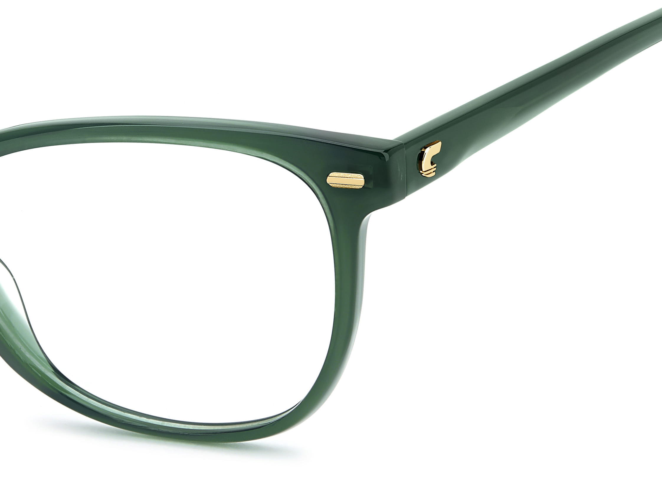 Carrera 3074 Frame Green Female Full Shell Frame — Green frame — view 3